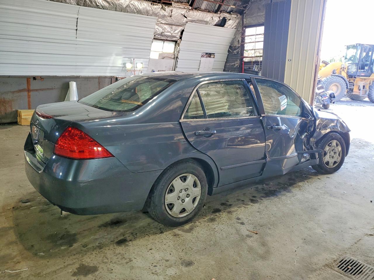 2006 Honda Accord Lx Gray vin: JHMCM56476C002066