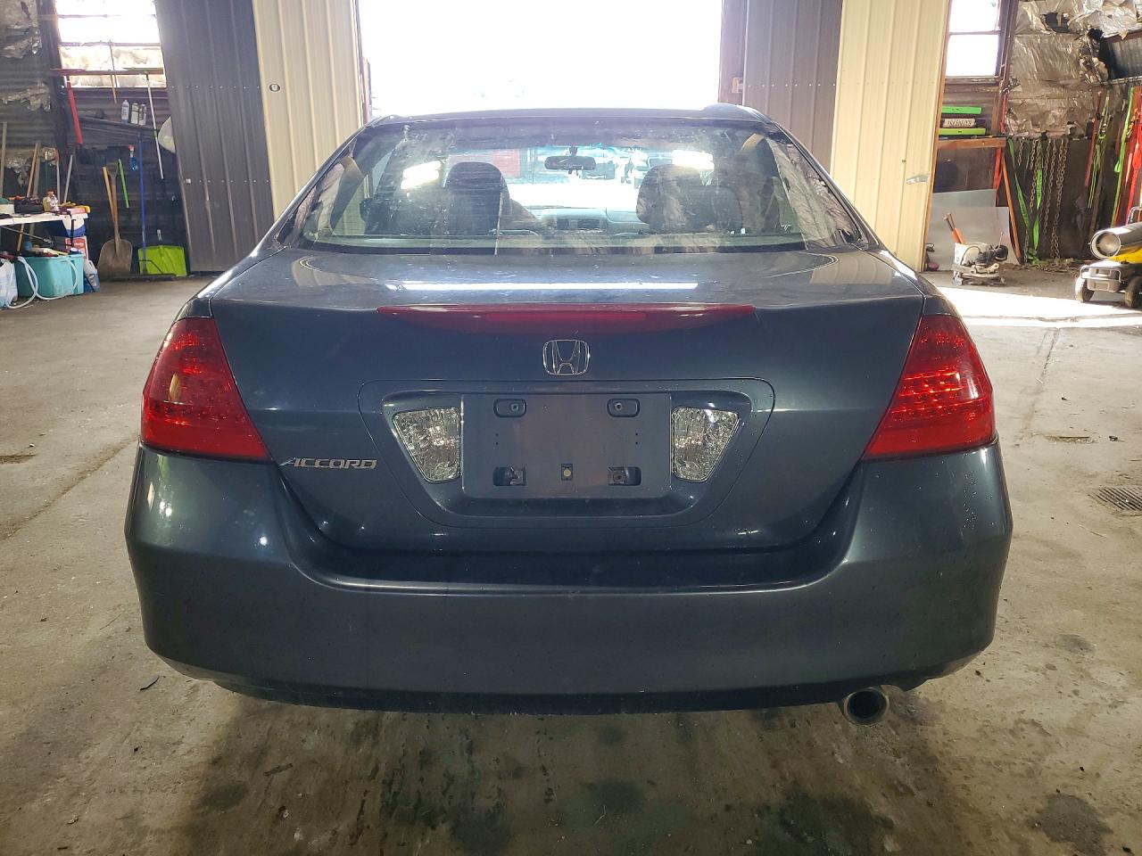 2006 Honda Accord Lx Gray vin: JHMCM56476C002066