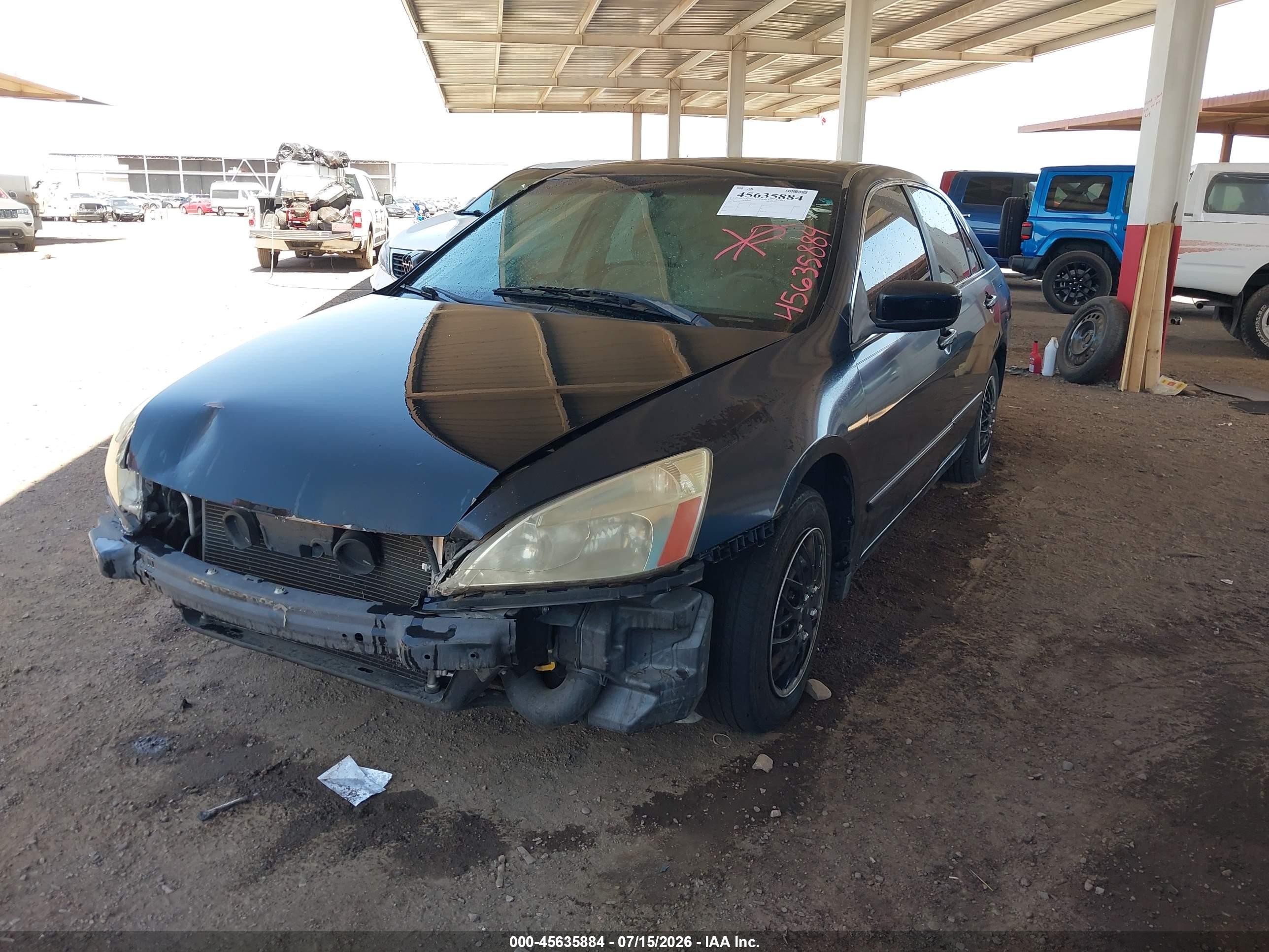 2006 Honda Accord 2.4 Lx Black vin: JHMCM56476C010393