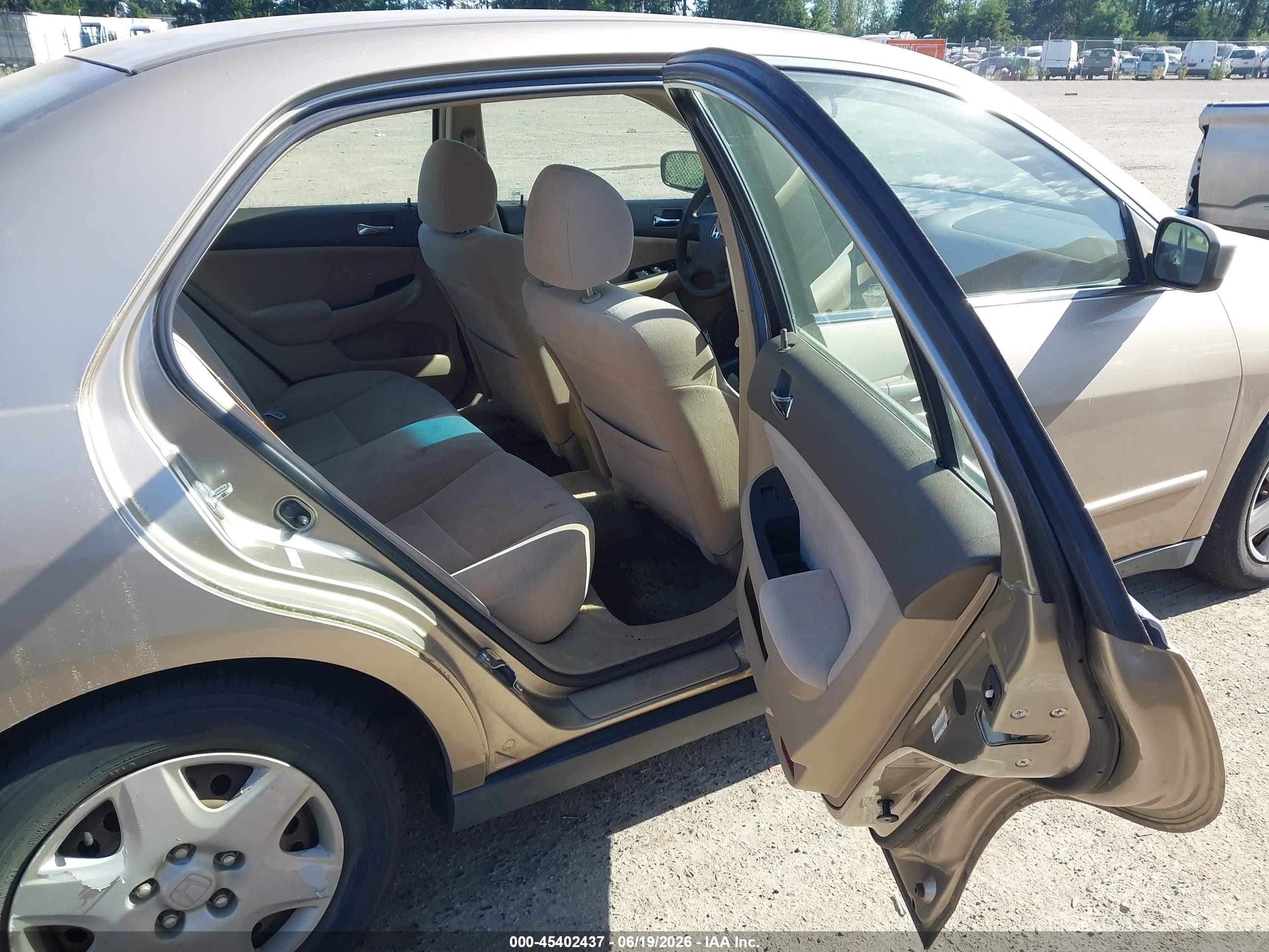 2006 Honda Accord 2.4 Lx Pewter vin: JHMCM56486C006496