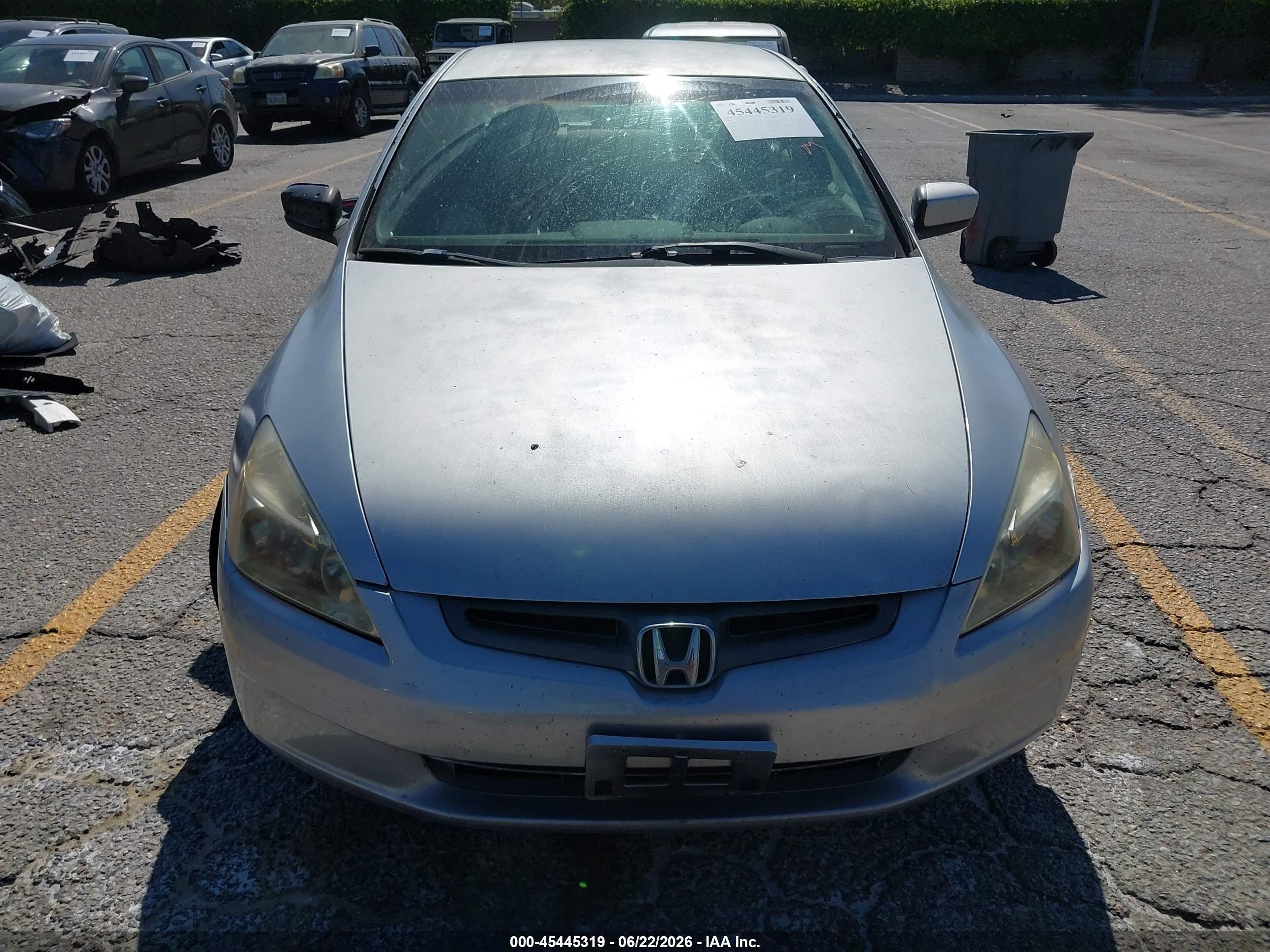 2005 Honda Accord 2.4 Lx Silver vin: JHMCM56495C004545