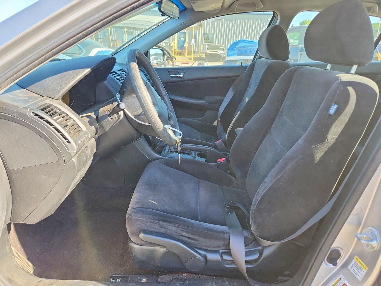 2007 Honda Accord Lx Silver vin: JHMCM56497C016486