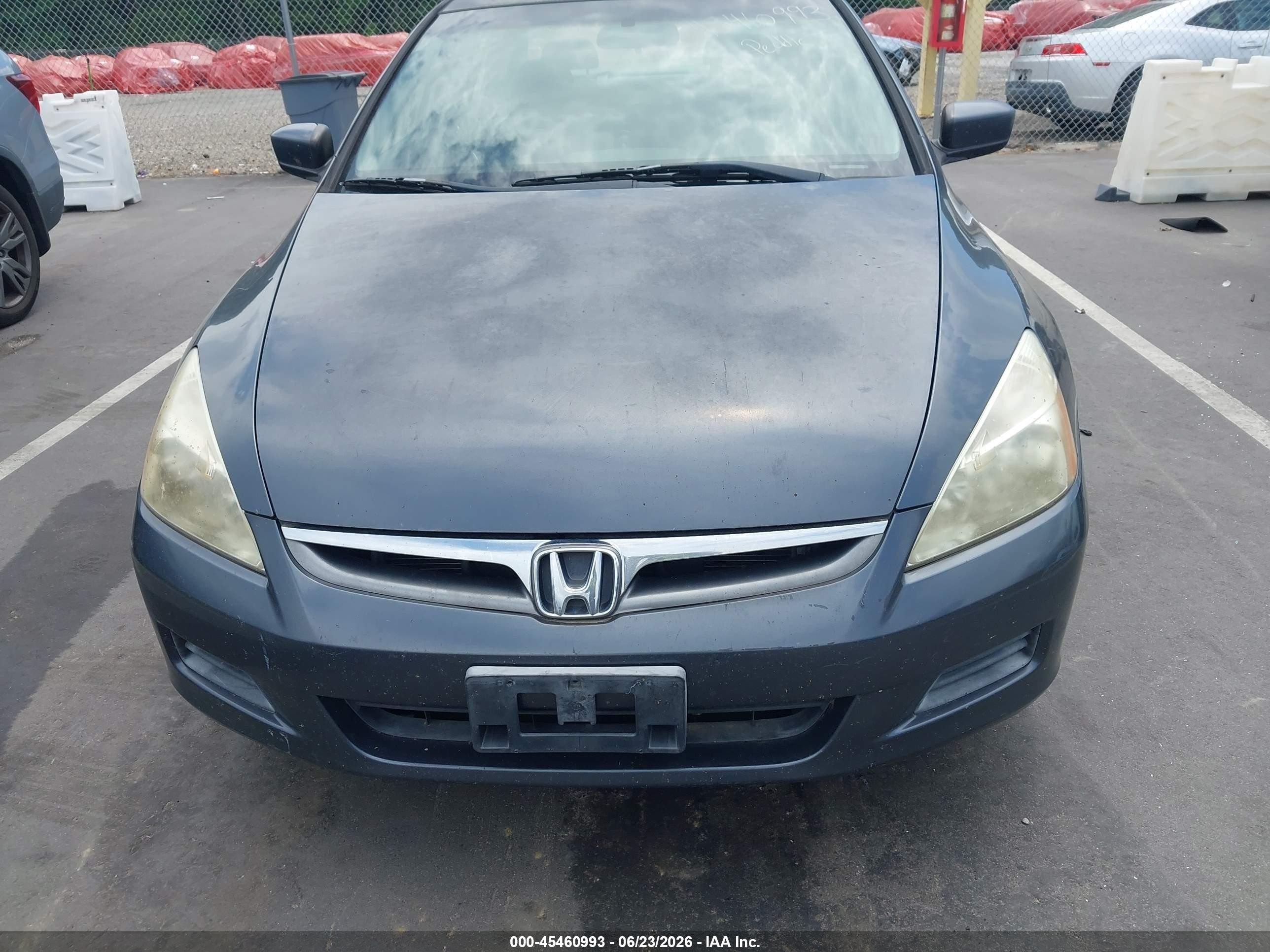 2006 Honda Accord 2.4 Lx Navy vin: JHMCM564X6C011117