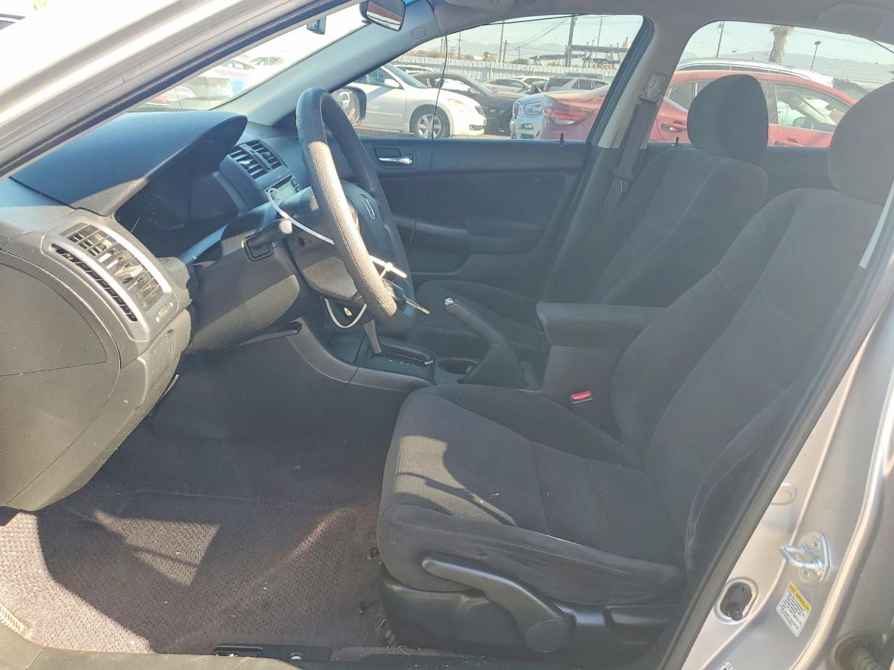 2007 Honda Accord Lx Silver vin: JHMCM564X7C004718