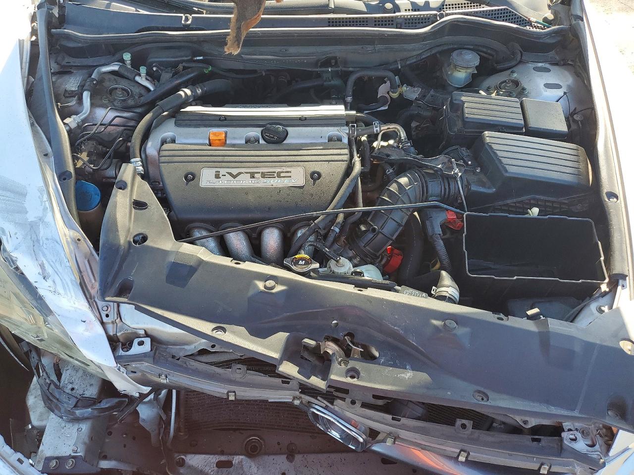 2007 Honda Accord Lx Silver vin: JHMCM564X7C004718