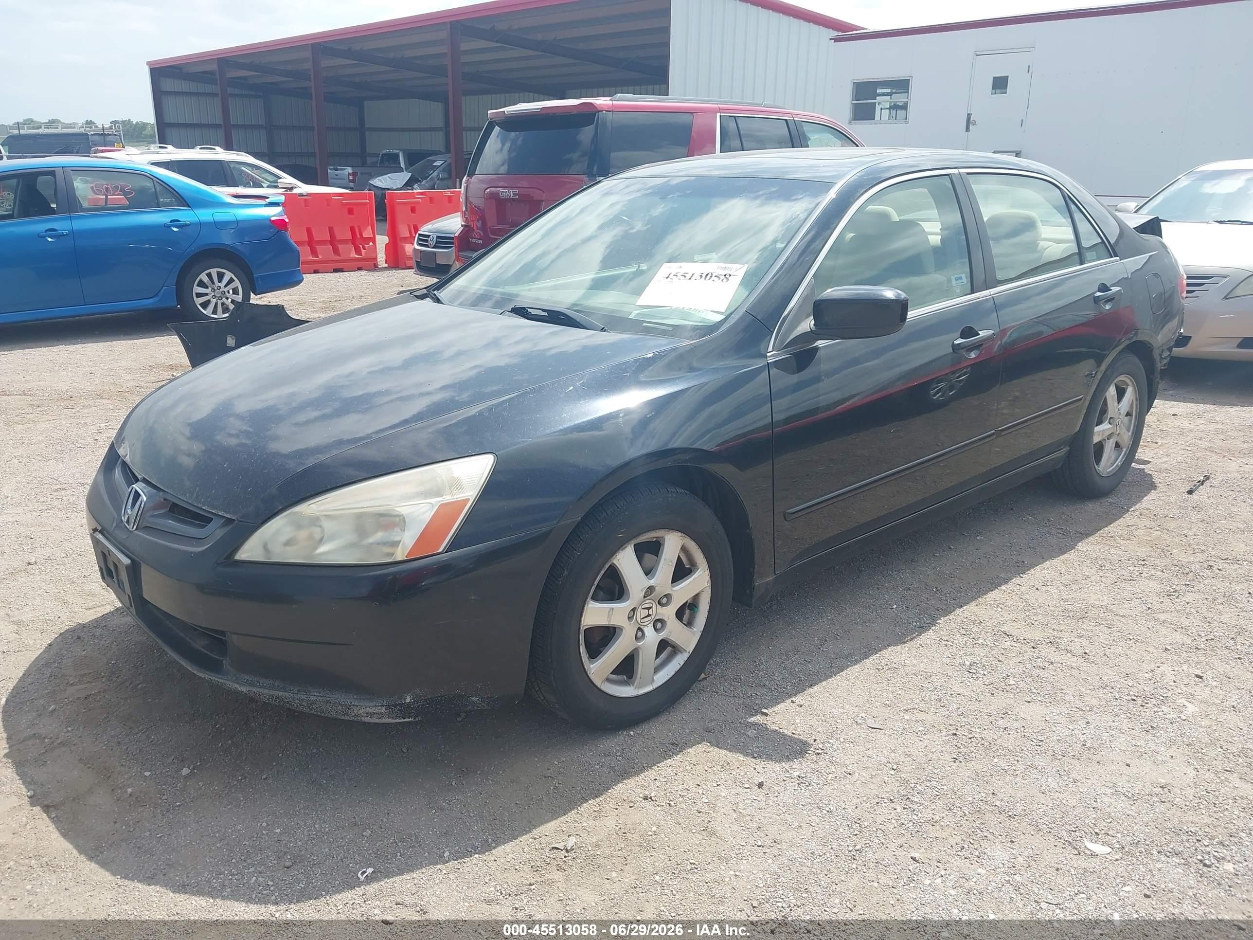 2003 Honda Accord 2.4 Ex/ex Gray vin: JHMCM56603C039182
