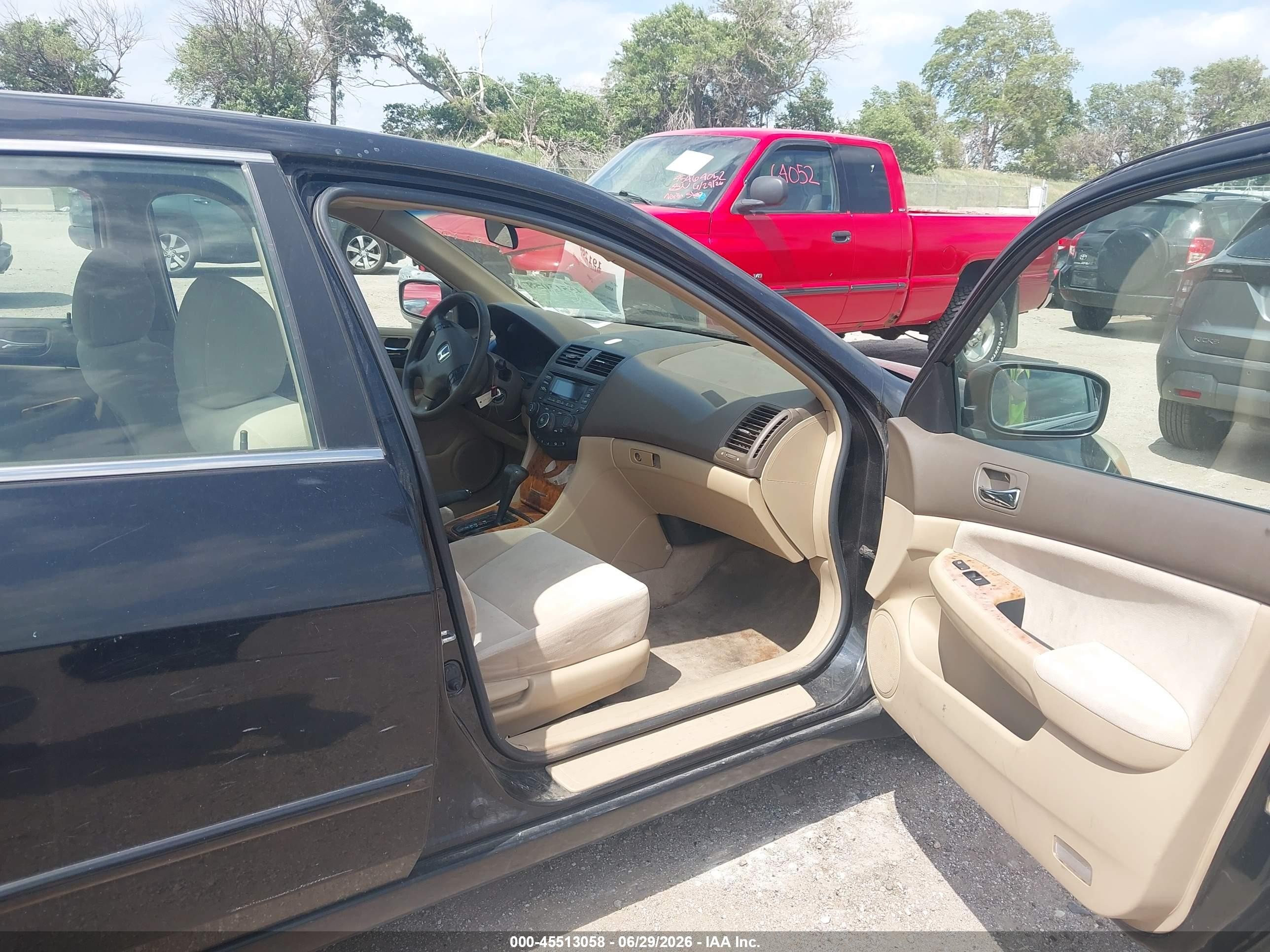 2003 Honda Accord 2.4 Ex/ex Gray vin: JHMCM56603C039182