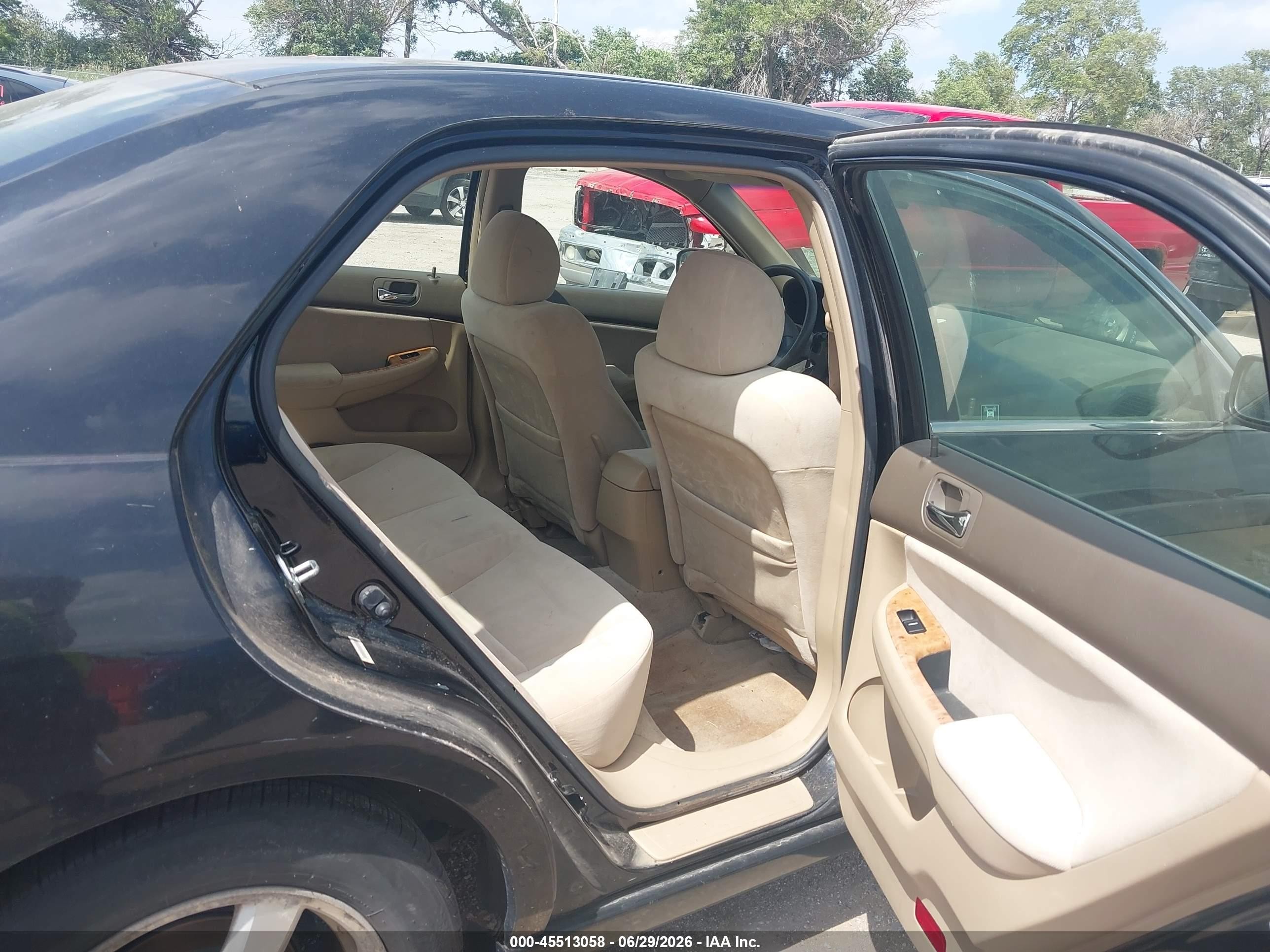 2003 Honda Accord 2.4 Ex/ex Gray vin: JHMCM56603C039182