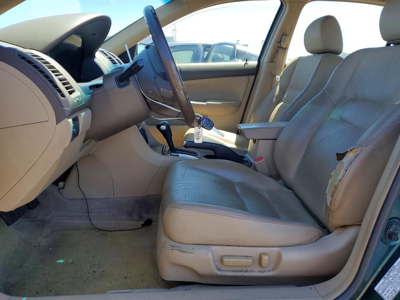2003 Honda Accord Ex Green vin: JHMCM56603C077477