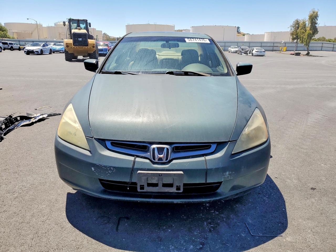 2003 Honda Accord Ex Green vin: JHMCM56603C077477