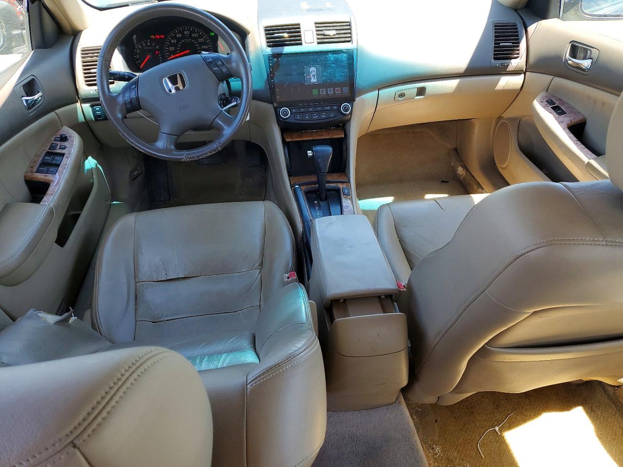 2003 Honda Accord Ex Green vin: JHMCM56603C077477