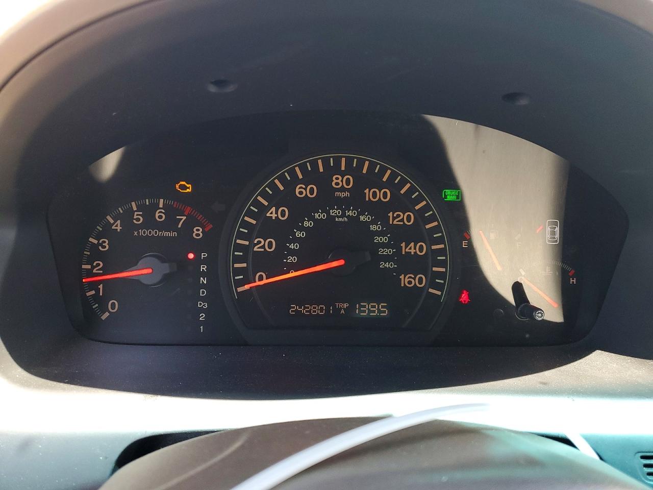 2003 Honda Accord Ex Green vin: JHMCM56603C077477