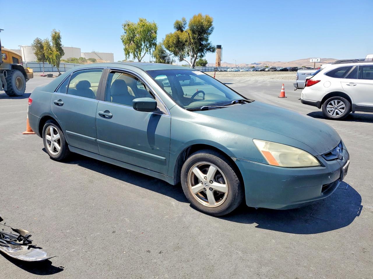 2003 Honda Accord Ex Green vin: JHMCM56603C077477