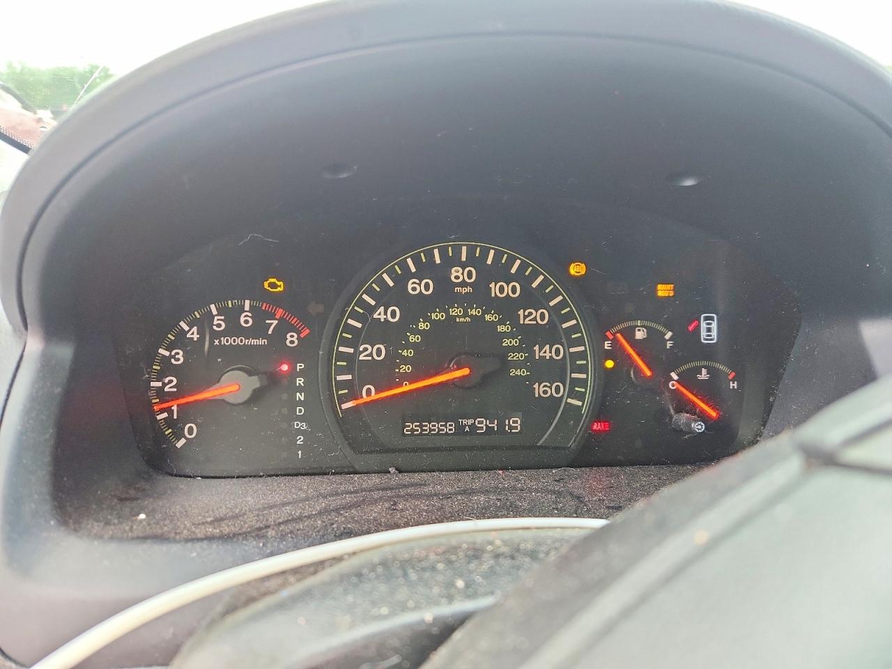 2004 Honda Accord Ex Silver vin: JHMCM56604C030452