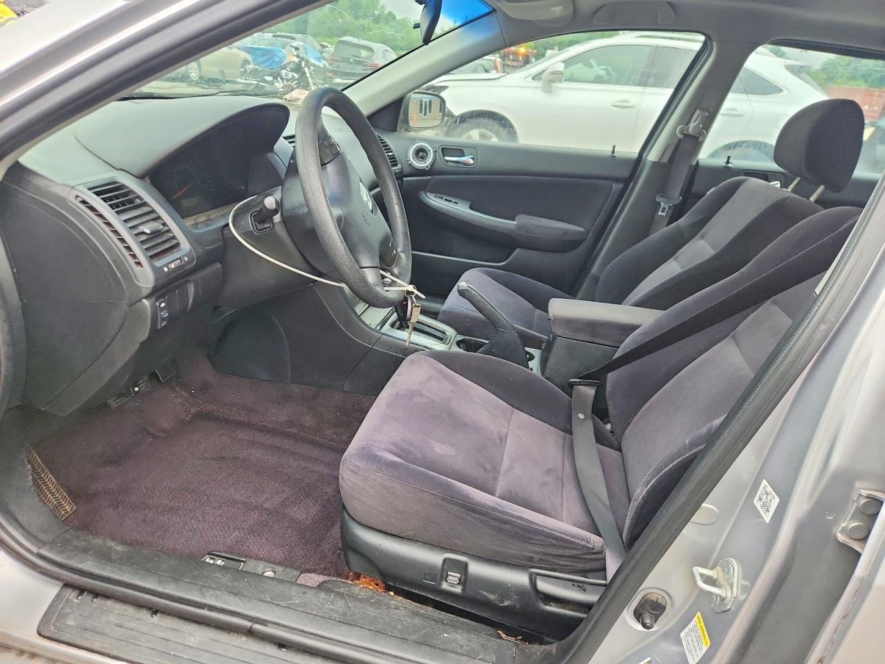 2004 Honda Accord Ex Silver vin: JHMCM56604C030452