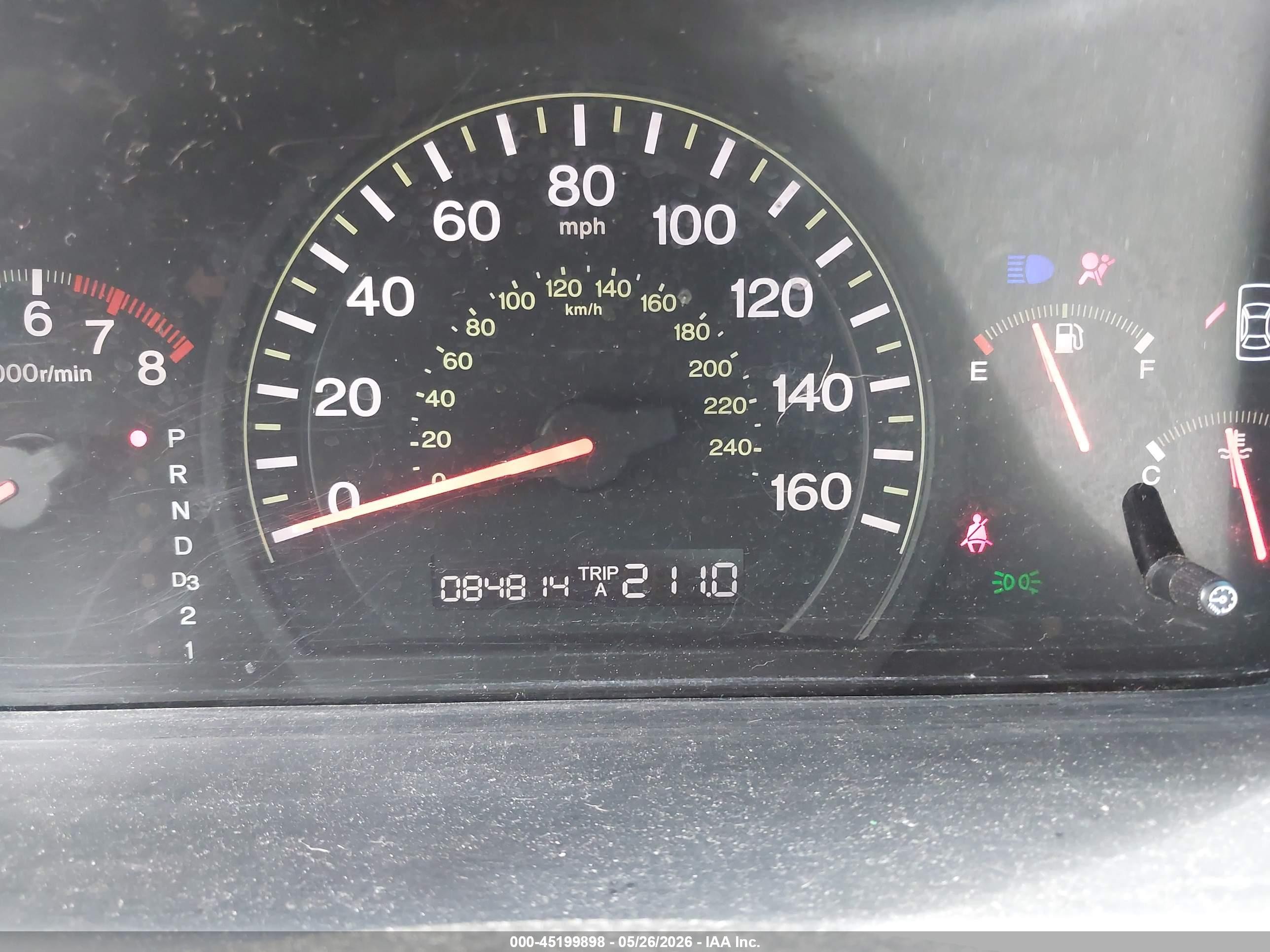 2003 Honda Accord 2.4 Ex Maroon vin: JHMCM56613C005526