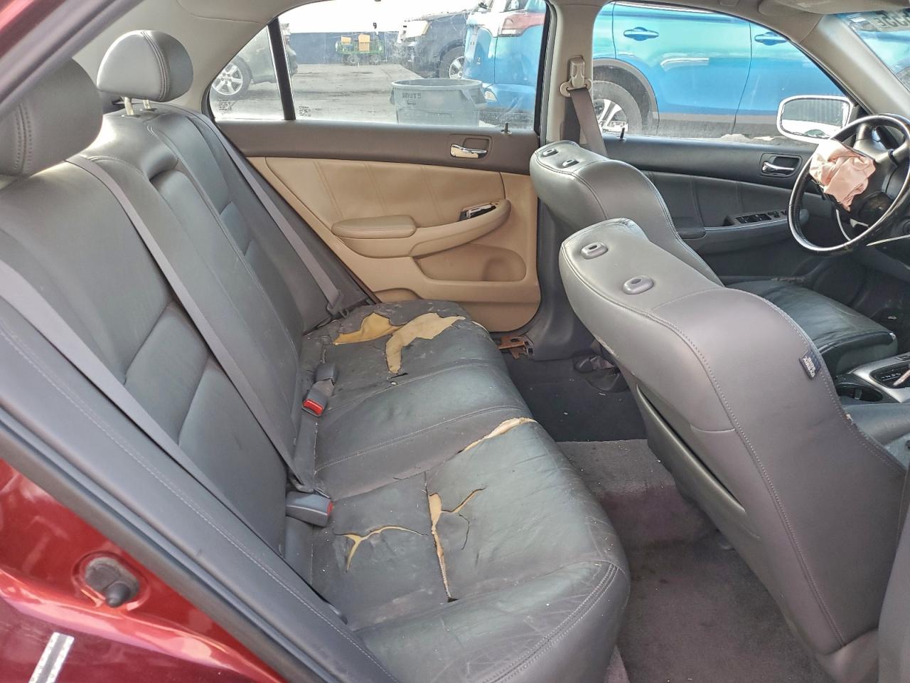 2003 Honda Accord Ex White vin: JHMCM56613C051096