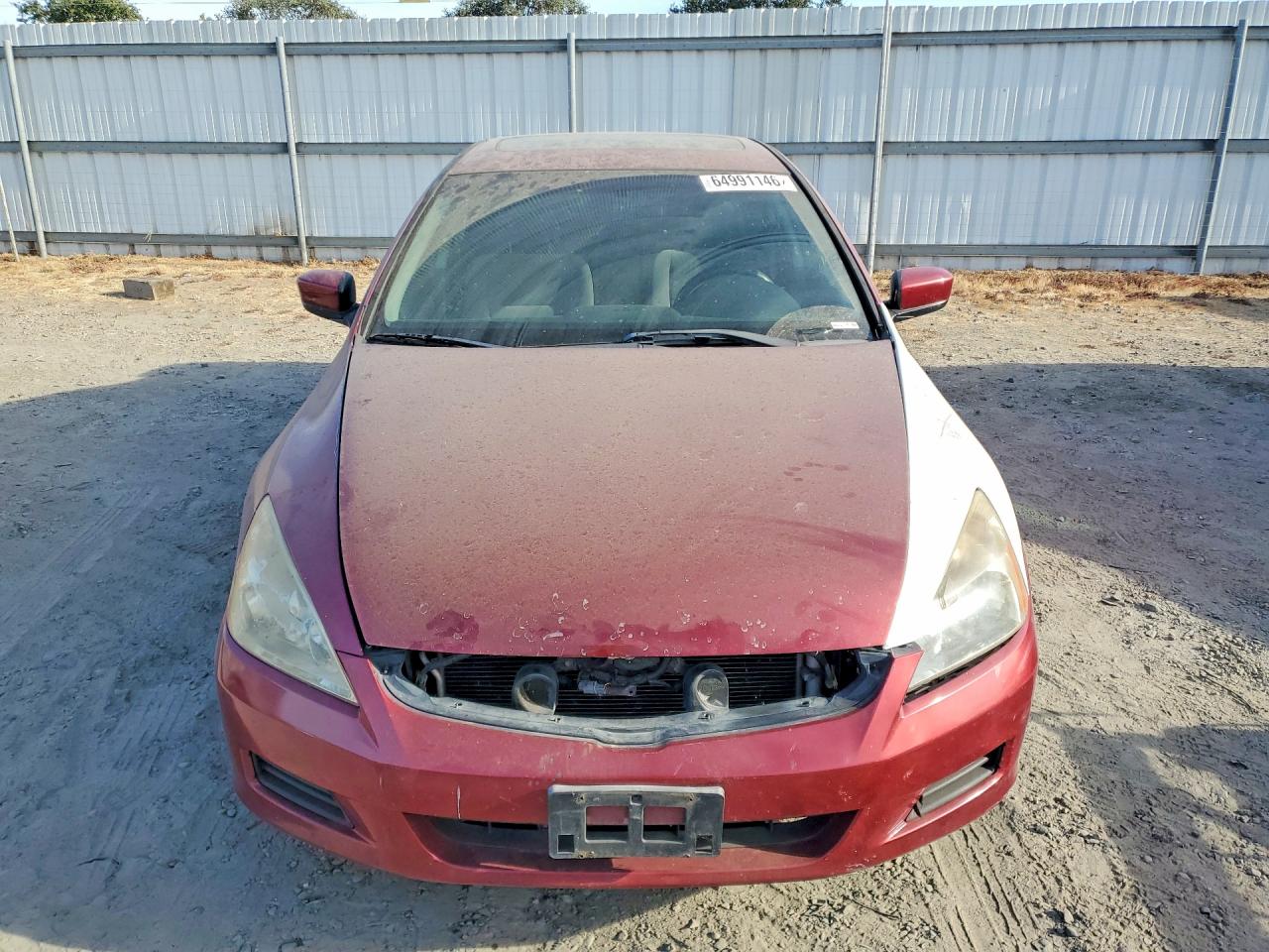 2003 Honda Accord Ex Burgundy vin: JHMCM56623C009620