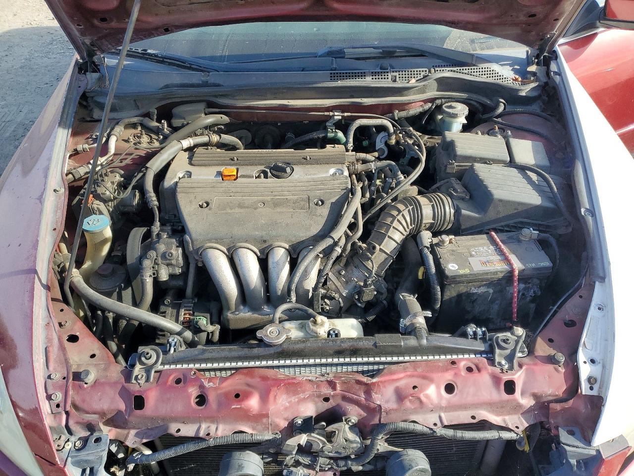 2003 Honda Accord Ex Burgundy vin: JHMCM56623C009620