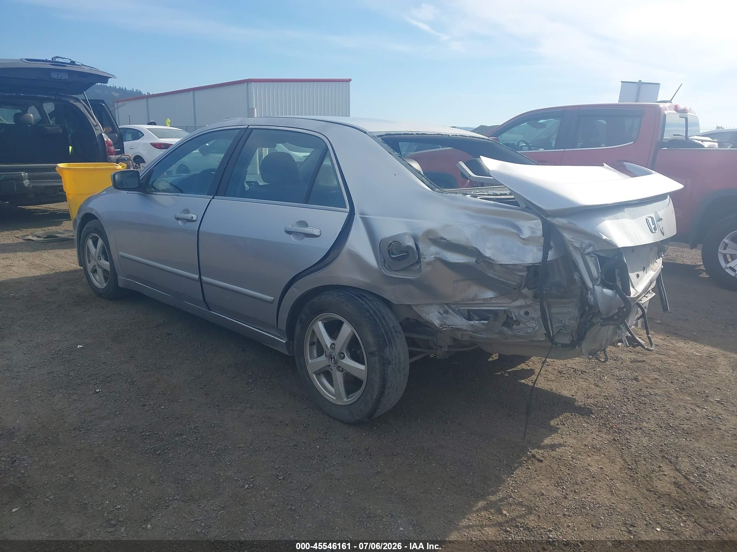 2003 Honda Accord Sdn Ex Silver vin: JHMCM56623C022755