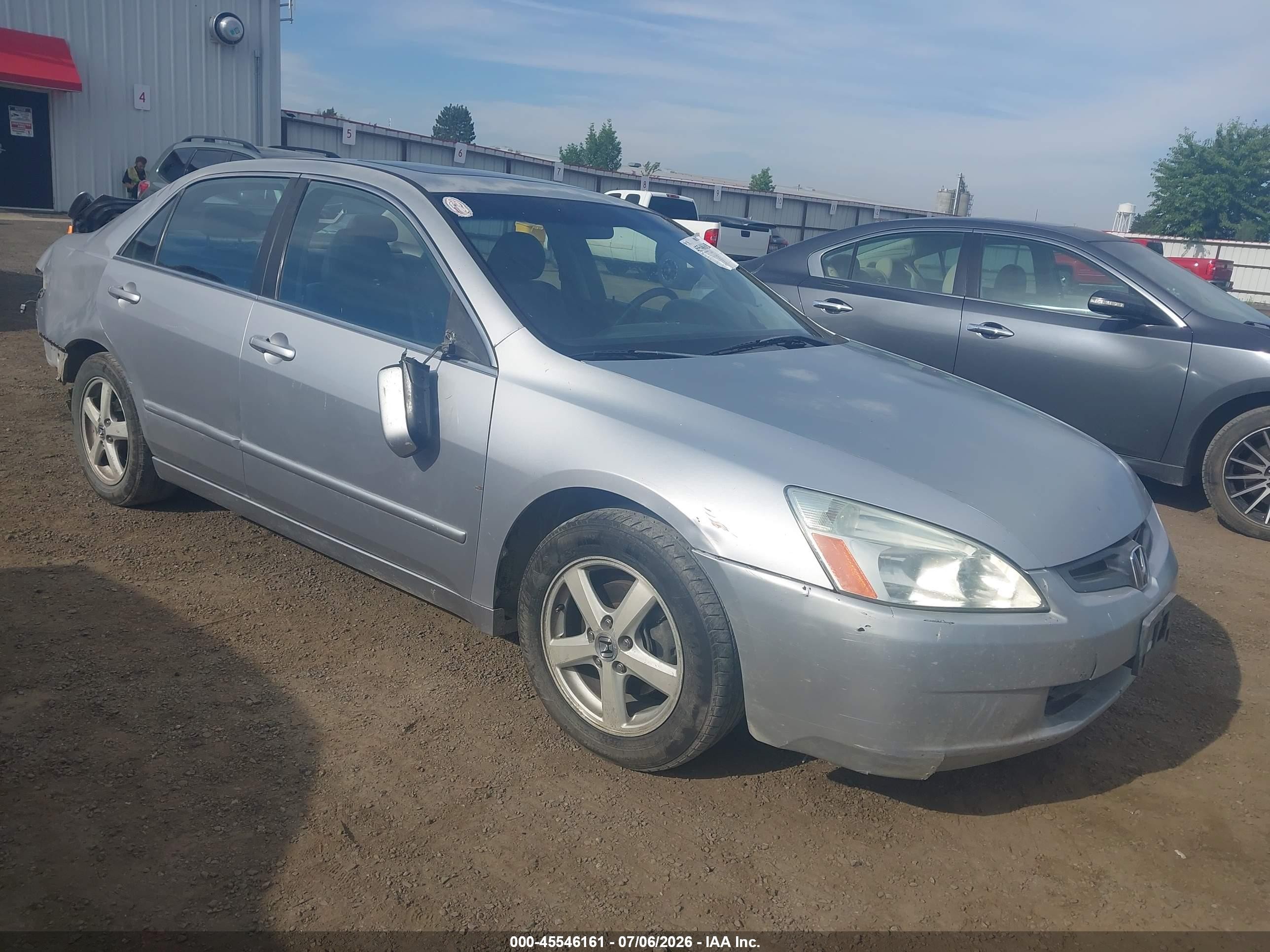 2003 Honda Accord Sdn Ex Silver vin: JHMCM56623C022755