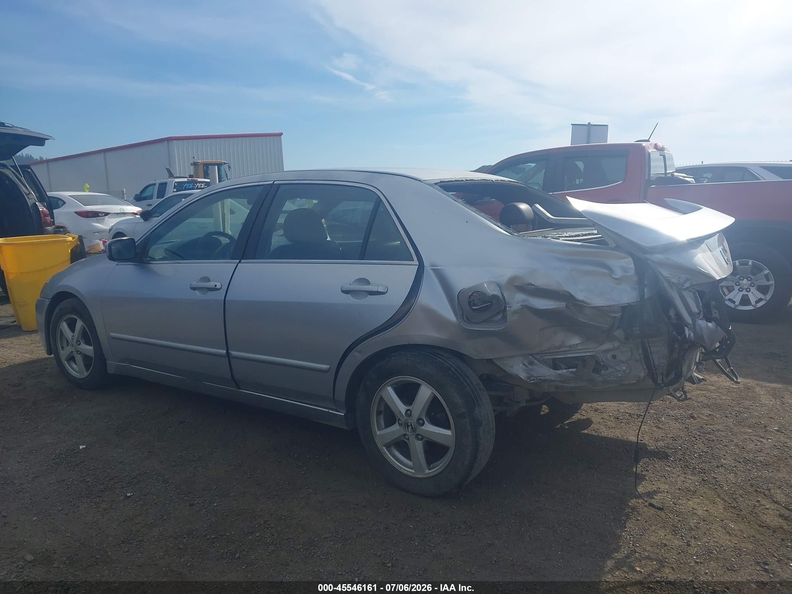 2003 Honda Accord Sdn Ex Silver vin: JHMCM56623C022755