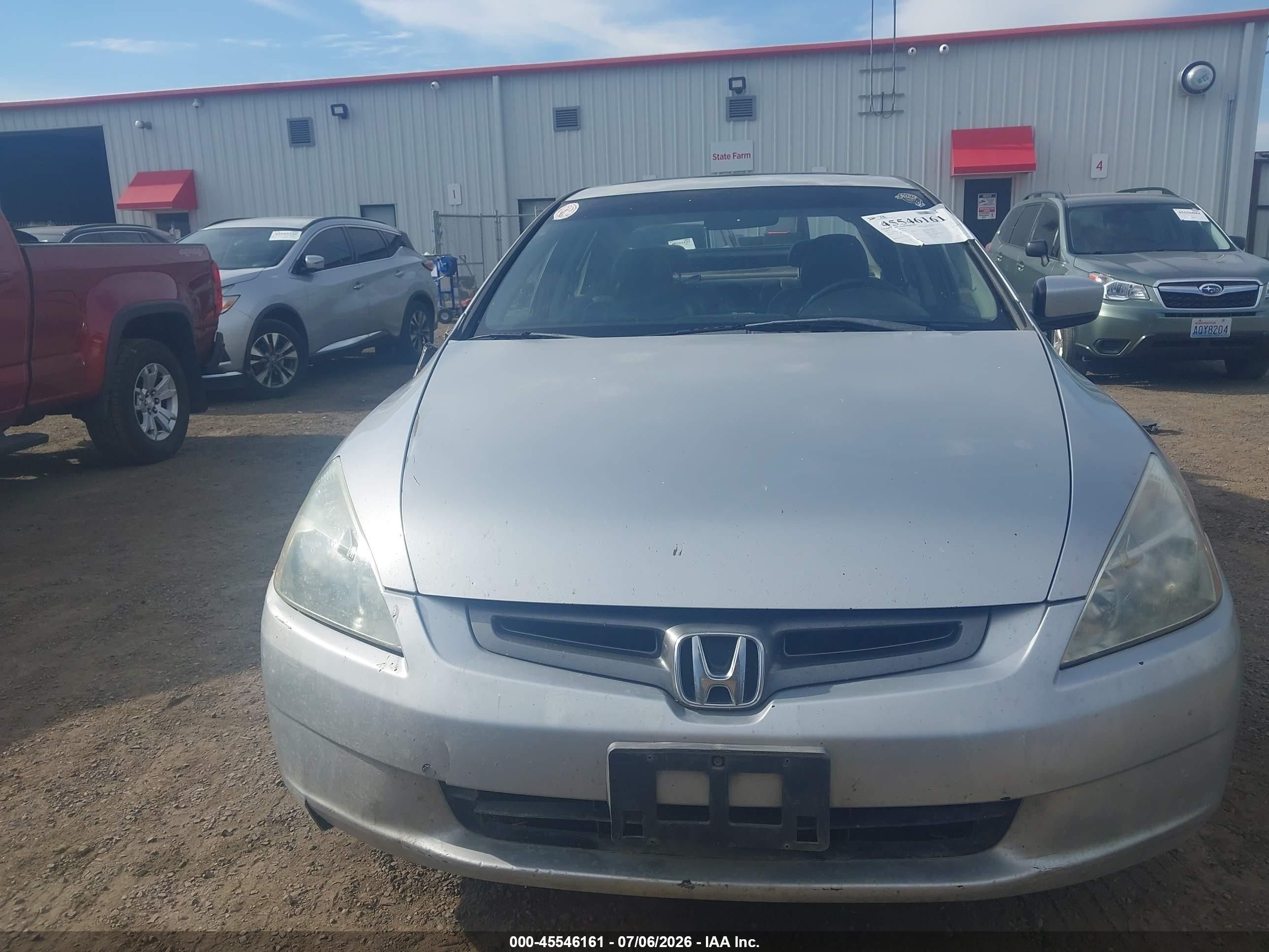 2003 Honda Accord Sdn Ex Silver vin: JHMCM56623C022755