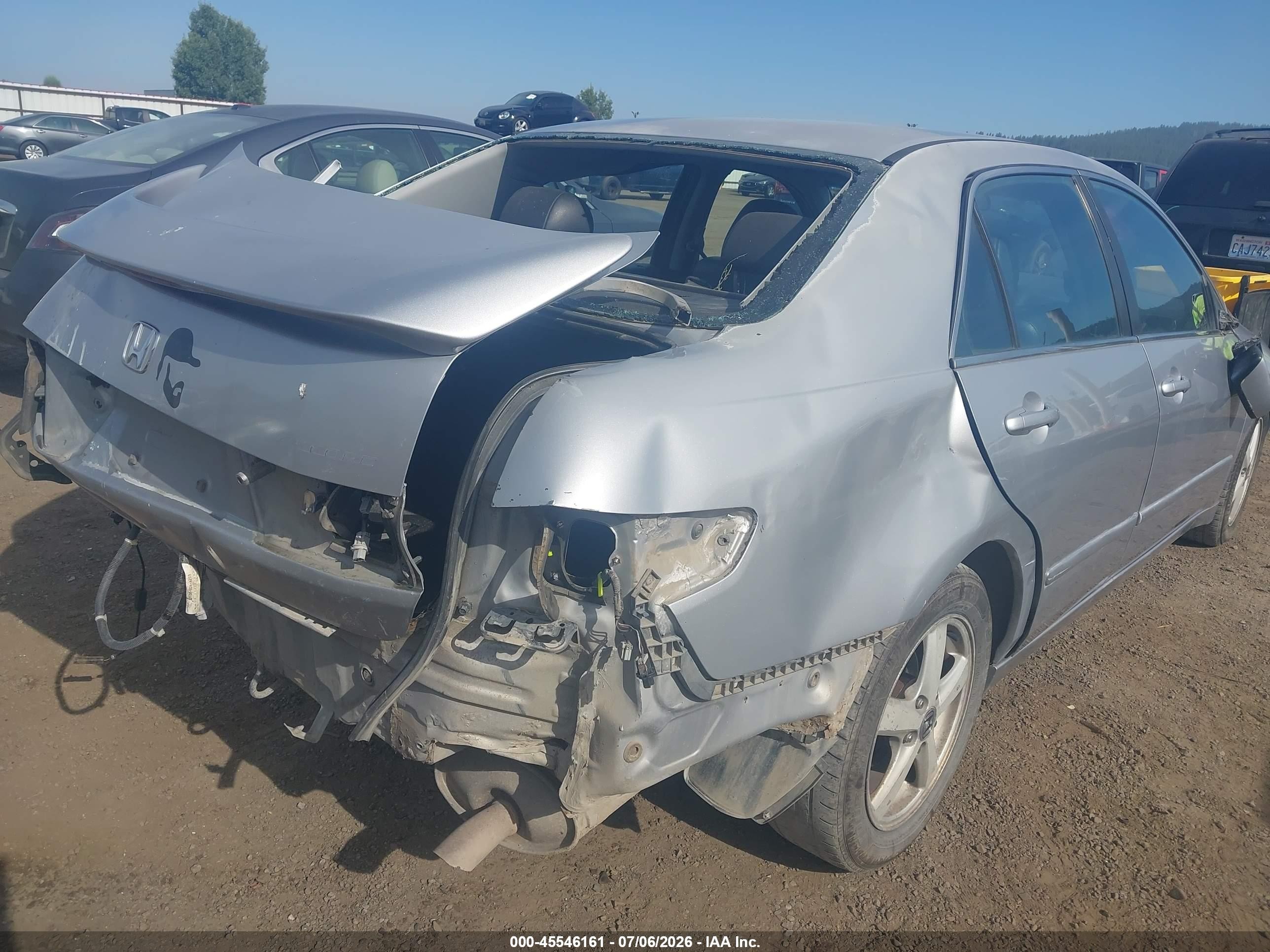 2003 Honda Accord Sdn Ex Silver vin: JHMCM56623C022755