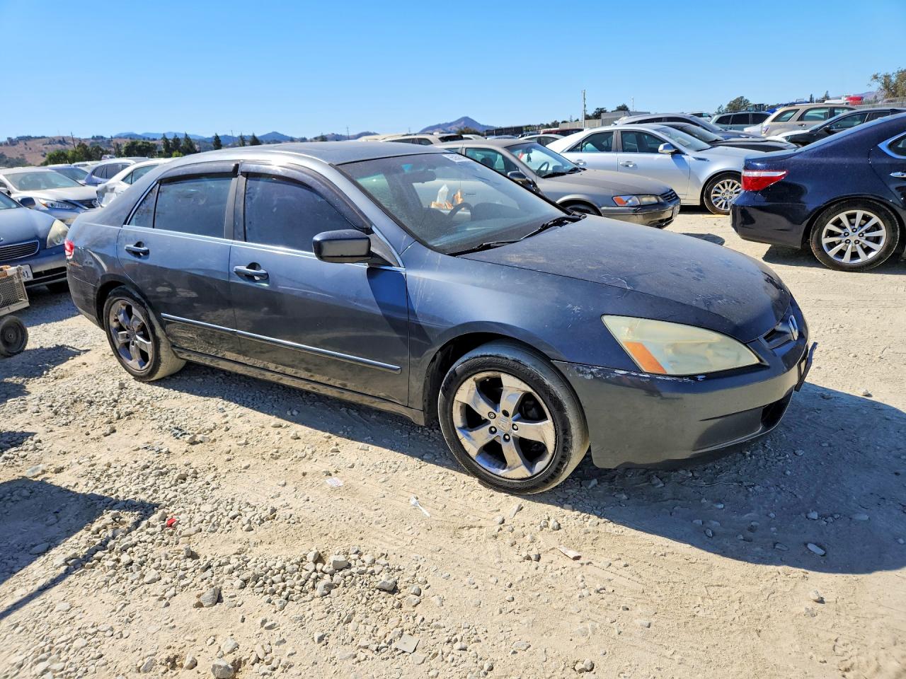 2003 Honda Accord Ex Серебряный vin: JHMCM56633C008802