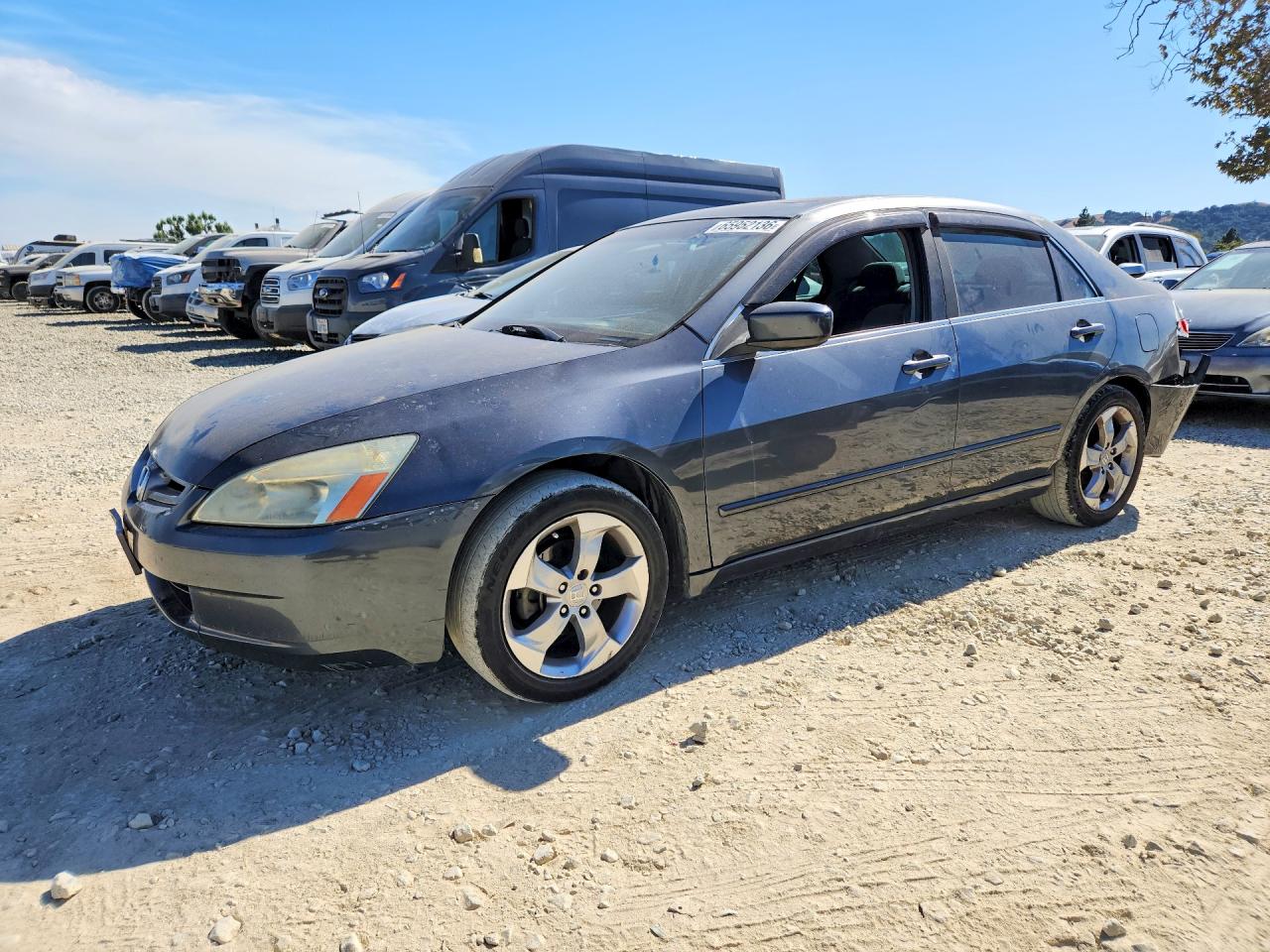 2003 Honda Accord Ex Серебряный vin: JHMCM56633C008802