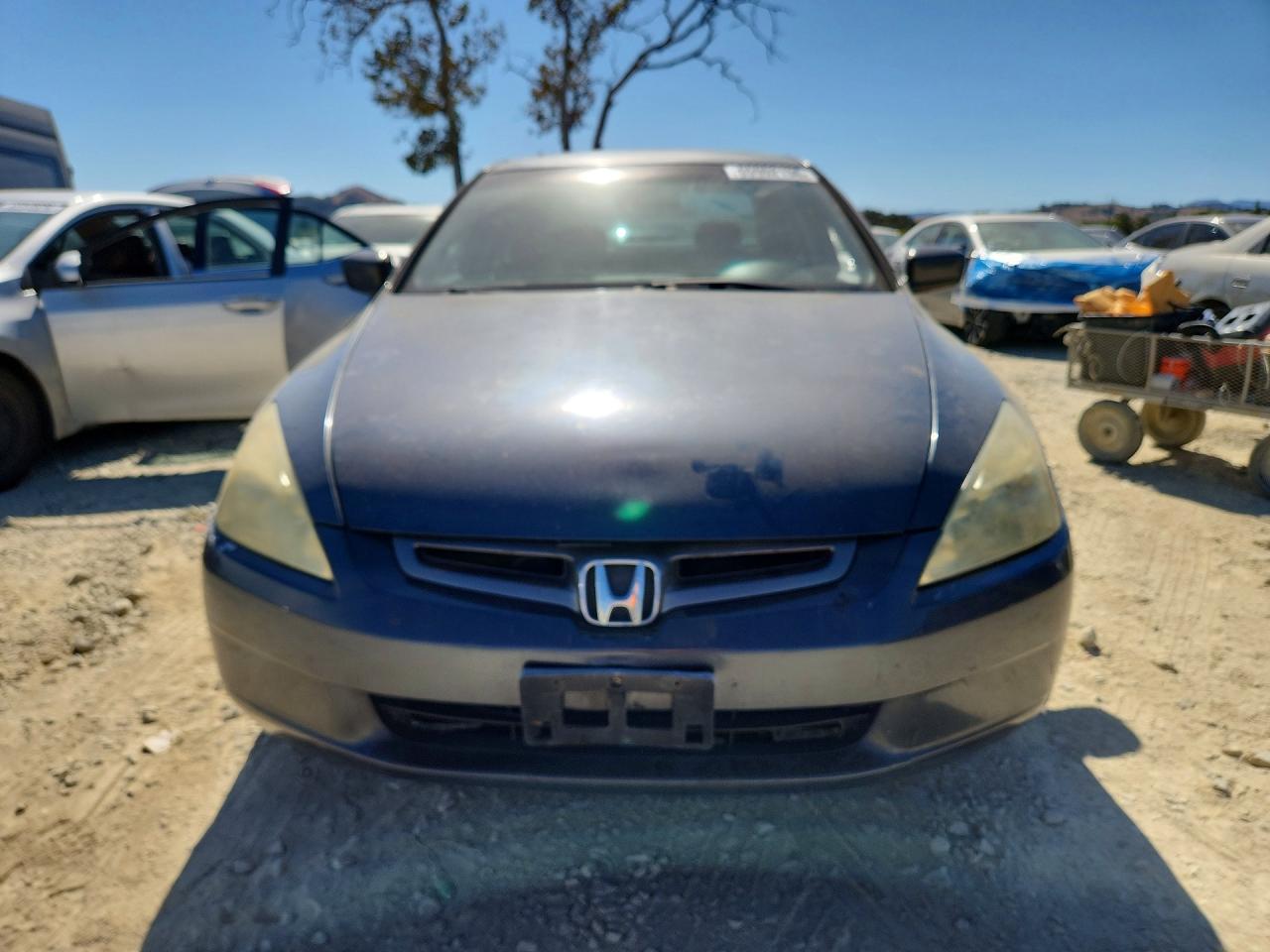 2003 Honda Accord Ex Серебряный vin: JHMCM56633C008802