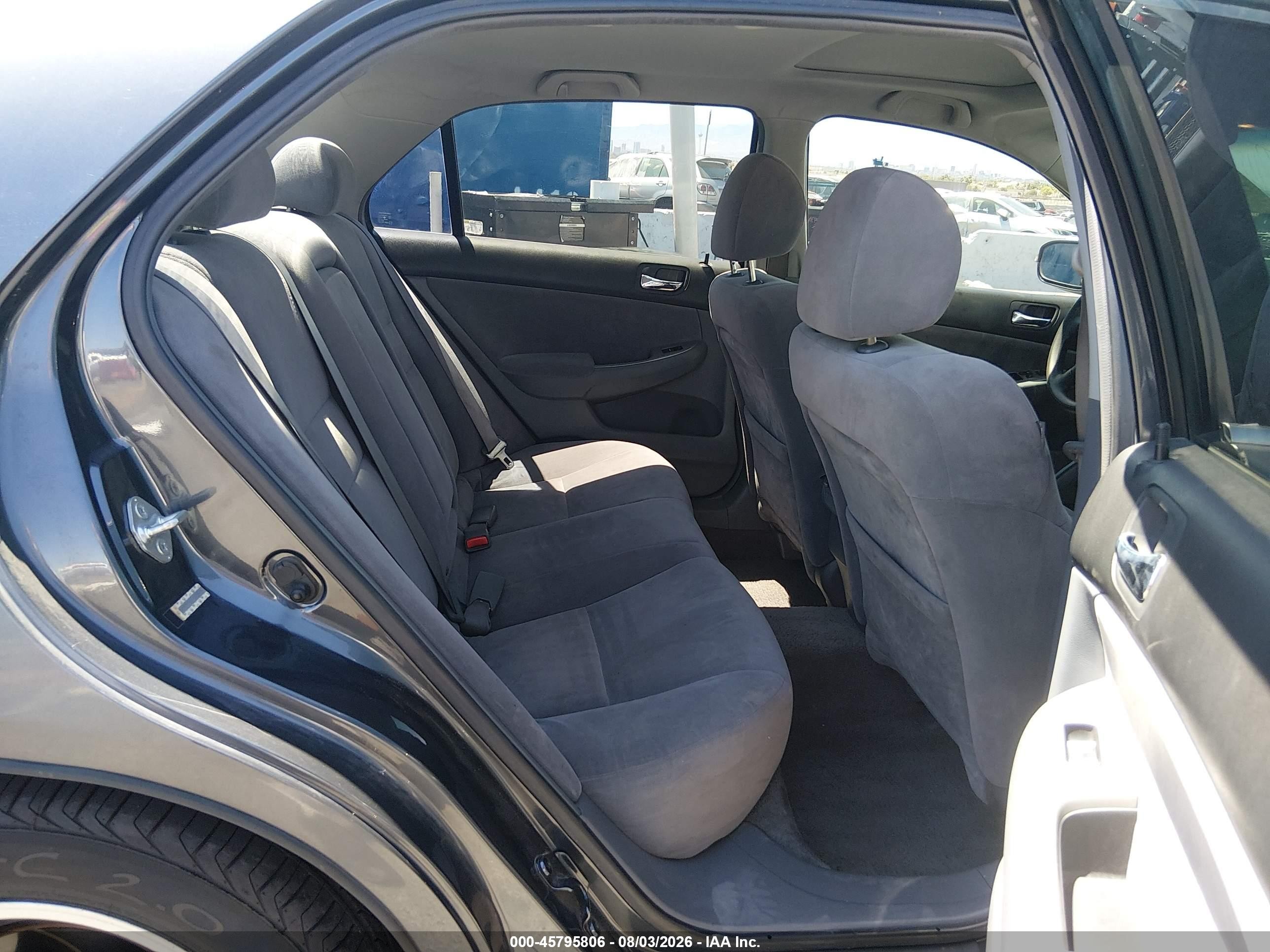2003 Honda Accord 2.4 Ex Gray vin: JHMCM56633C019234