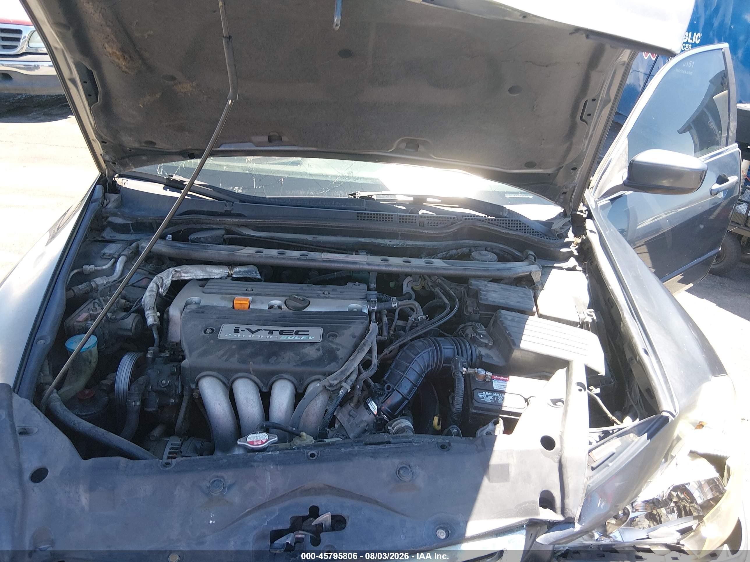 2003 Honda Accord 2.4 Ex Gray vin: JHMCM56633C019234