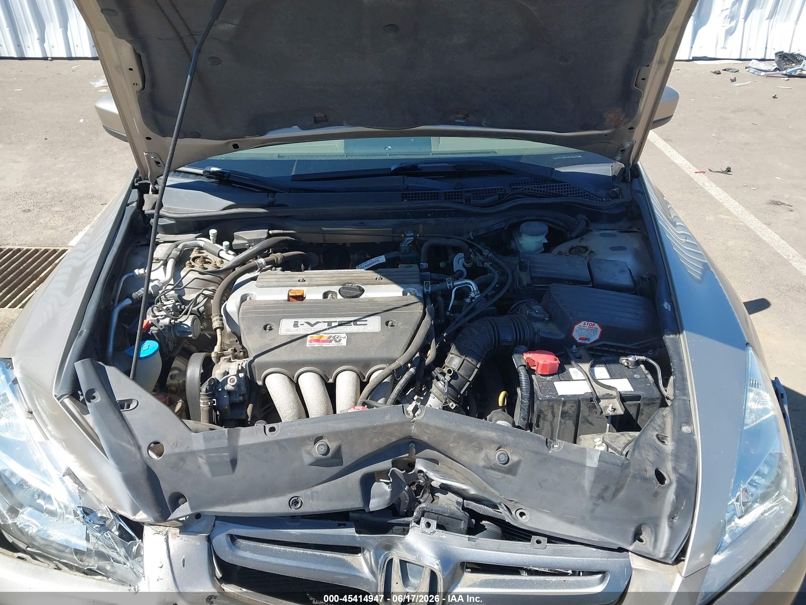2003 Honda Accord 2.4 Ex Gold vin: JHMCM56633C067851