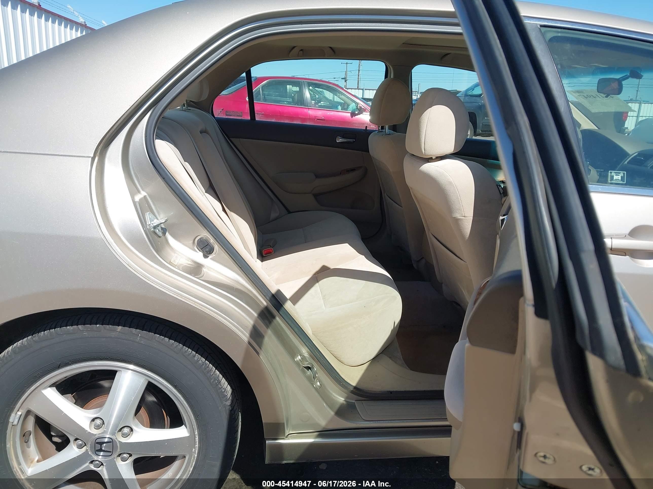 2003 Honda Accord 2.4 Ex Gold vin: JHMCM56633C067851