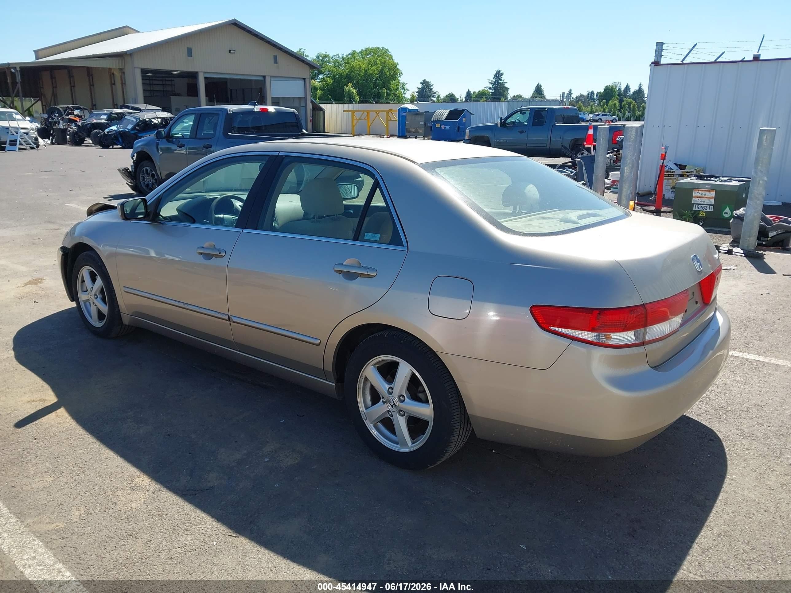 2003 Honda Accord 2.4 Ex Gold vin: JHMCM56633C067851