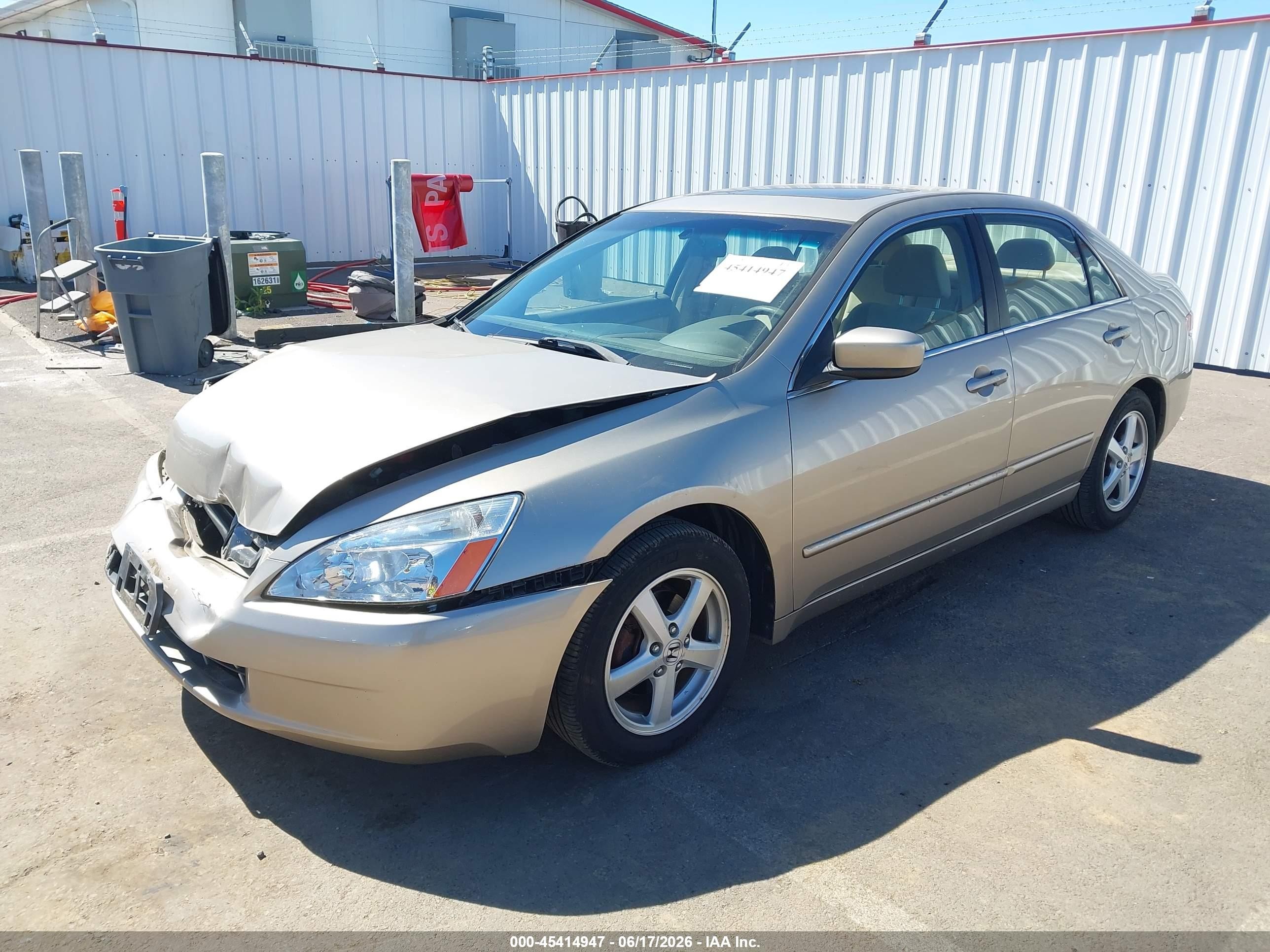 2003 Honda Accord 2.4 Ex Gold vin: JHMCM56633C067851