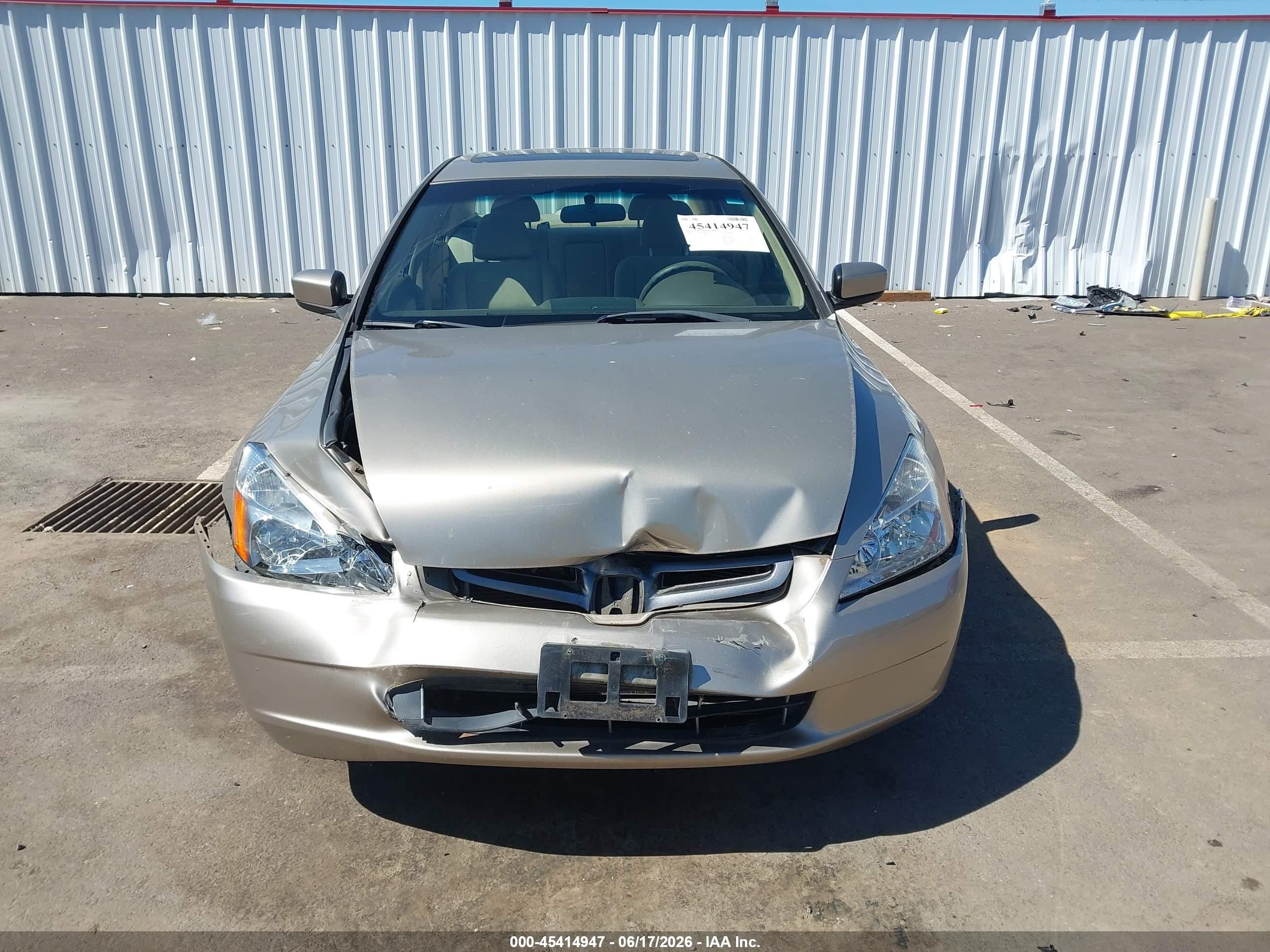 2003 Honda Accord 2.4 Ex Gold vin: JHMCM56633C067851