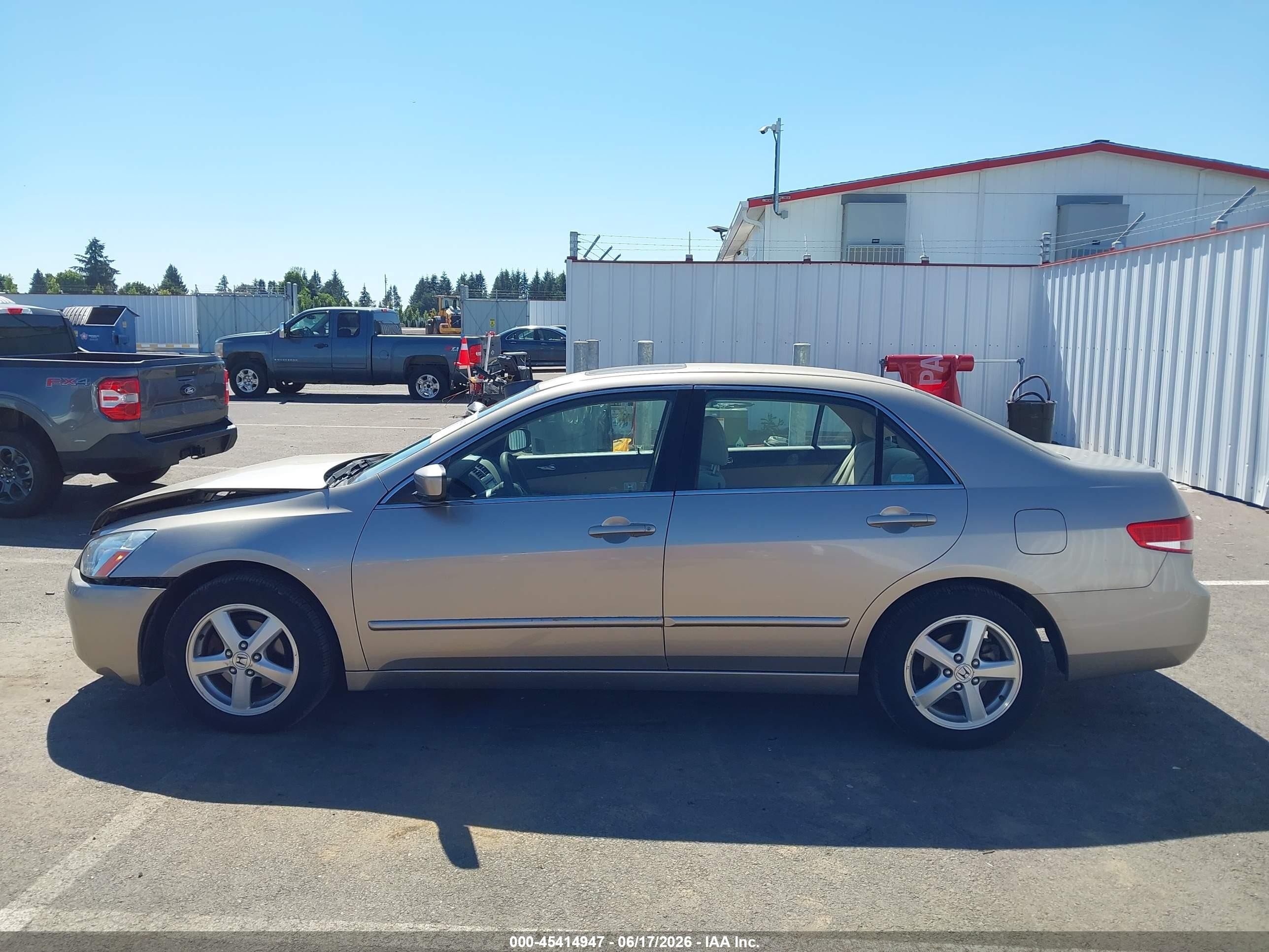 2003 Honda Accord 2.4 Ex Gold vin: JHMCM56633C067851