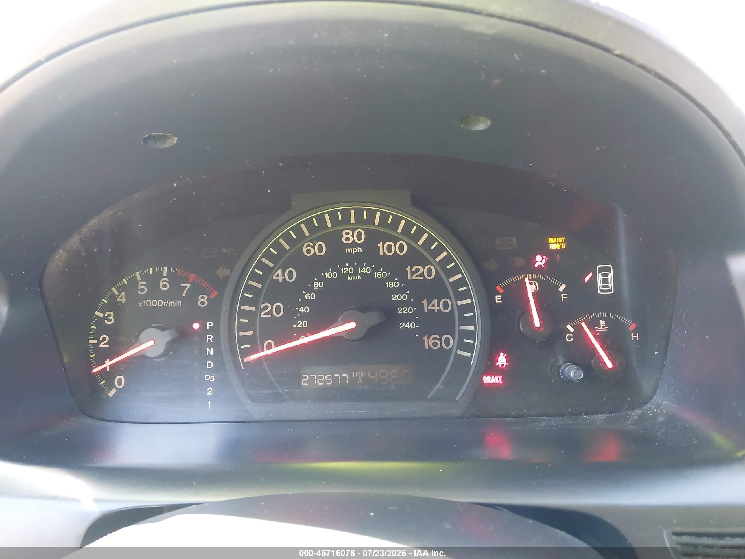 2004 Honda Accord 2.4 Ex Gray vin: JHMCM56634C017579