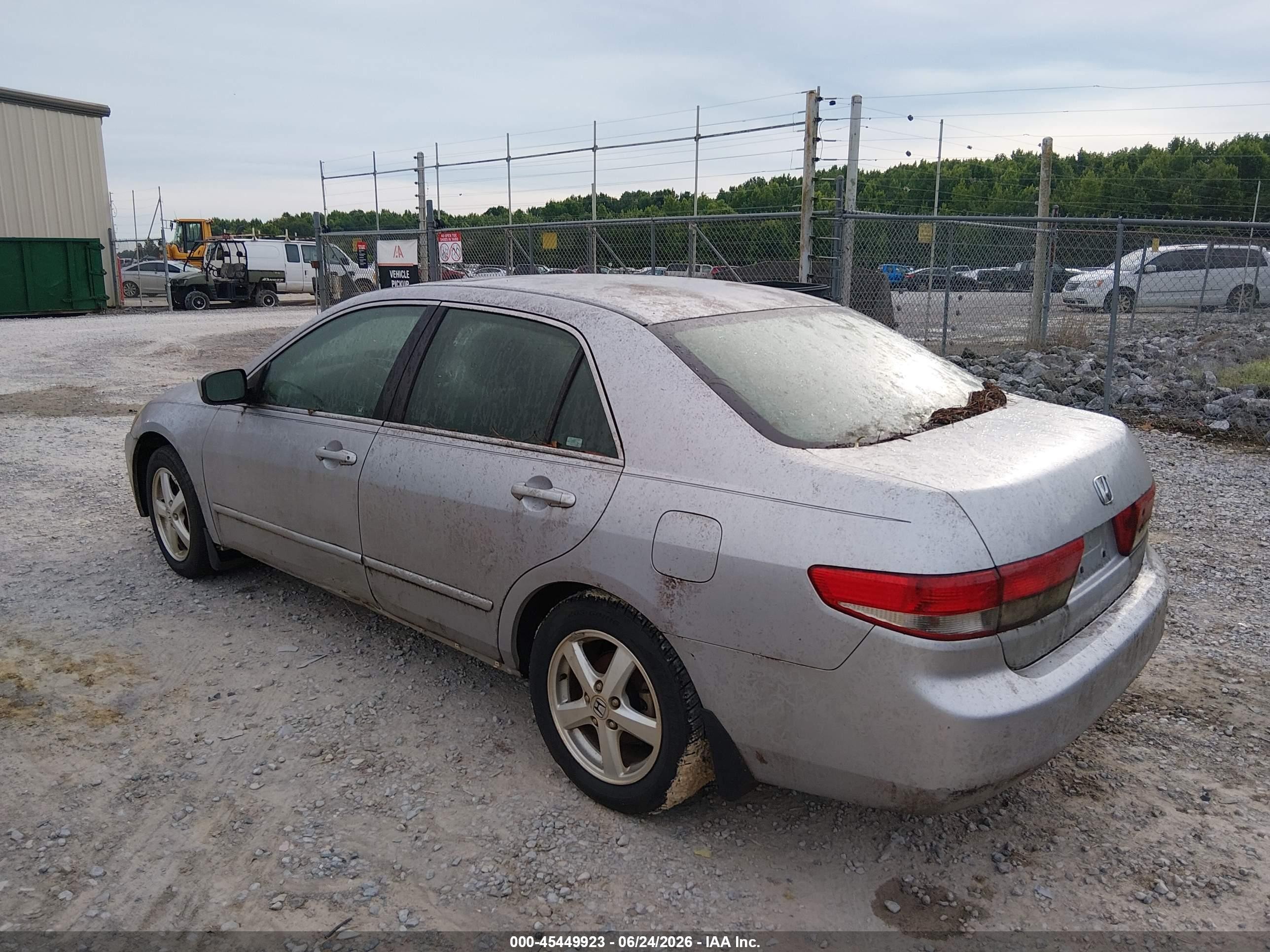 2003 Honda Accord 2.4 Ex/ex Silver vin: JHMCM56643C043381