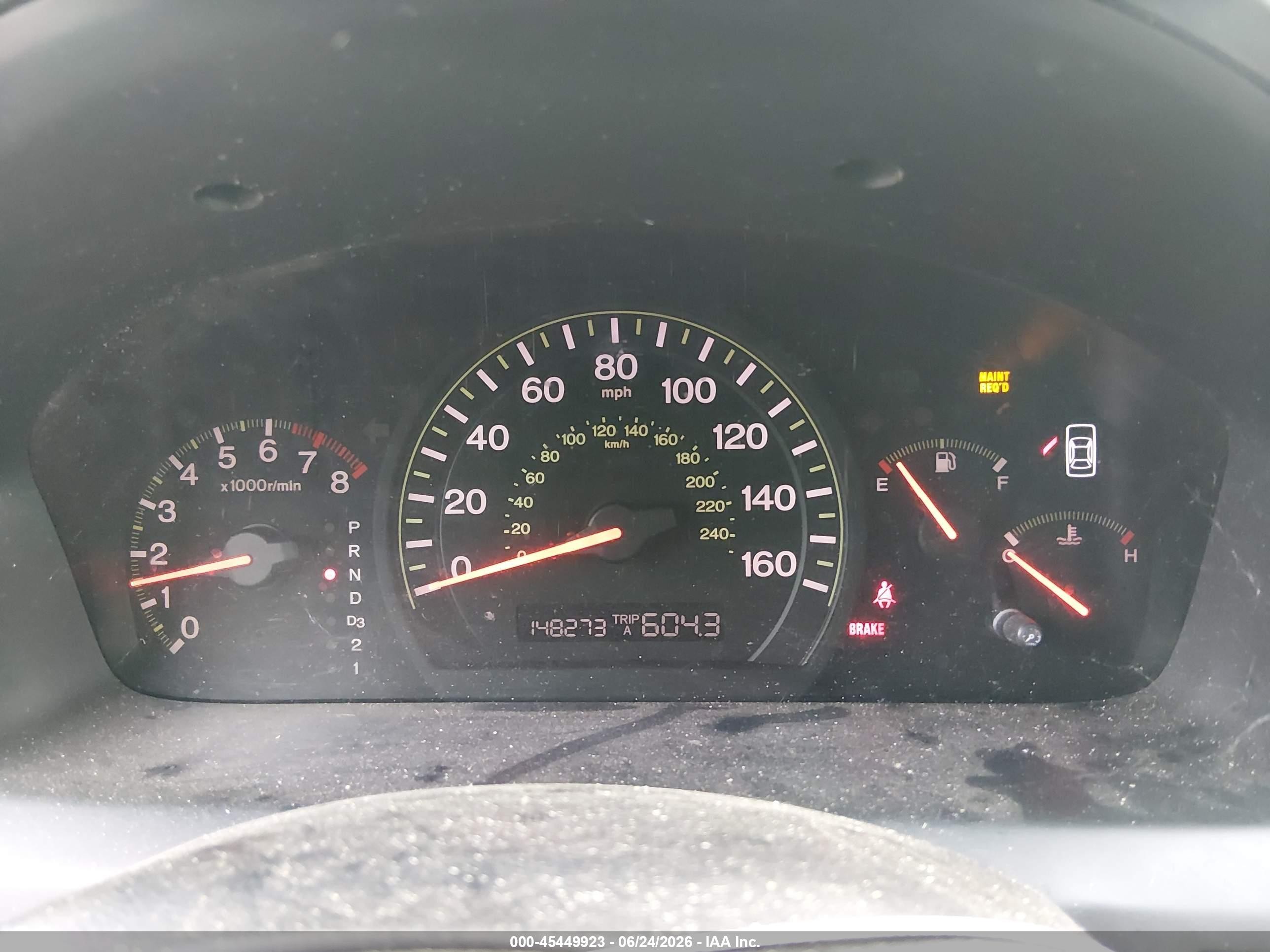 2003 Honda Accord 2.4 Ex/ex Silver vin: JHMCM56643C043381