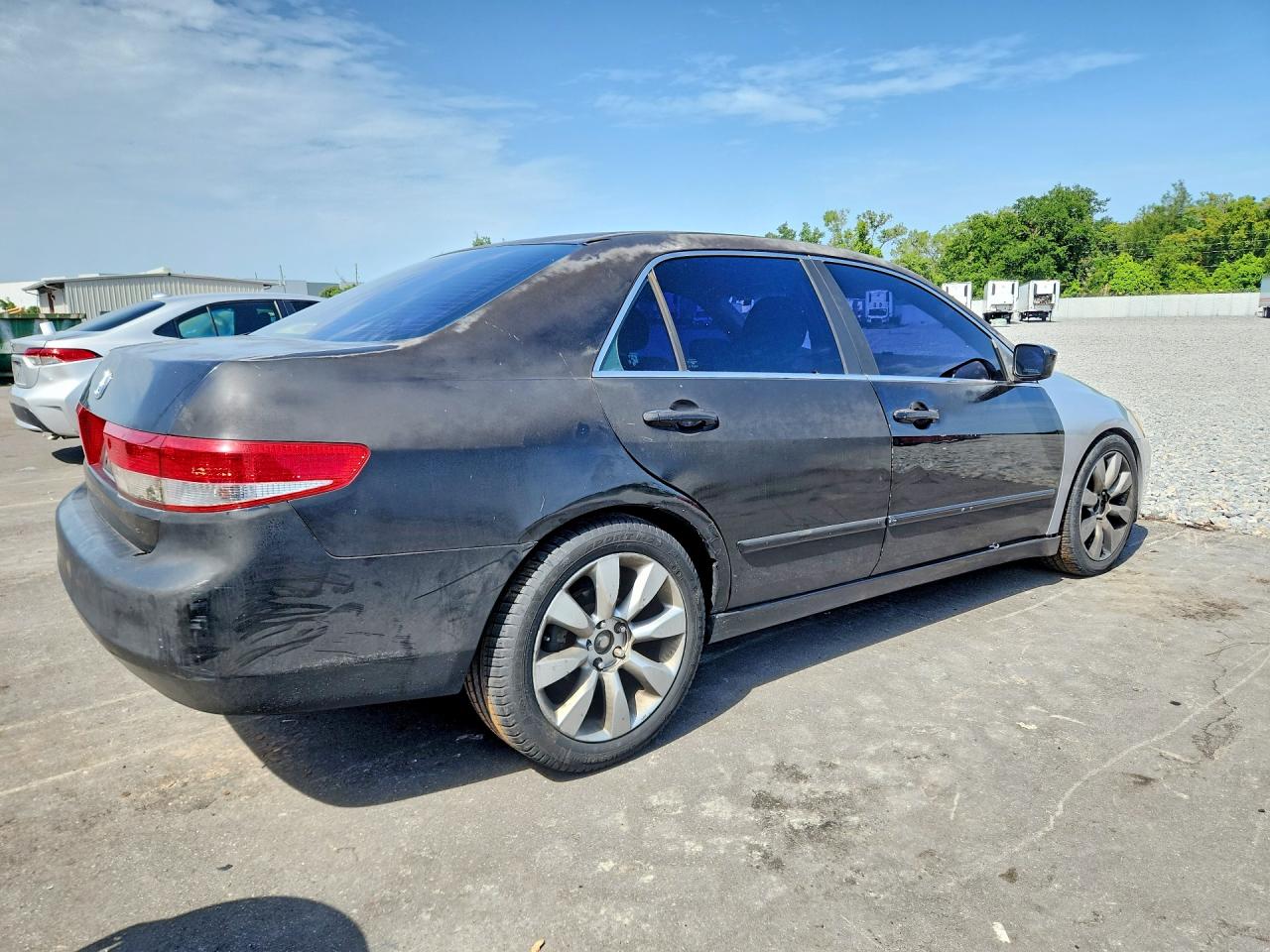 2003 Honda Accord Ex Черный vin: JHMCM56643C046233