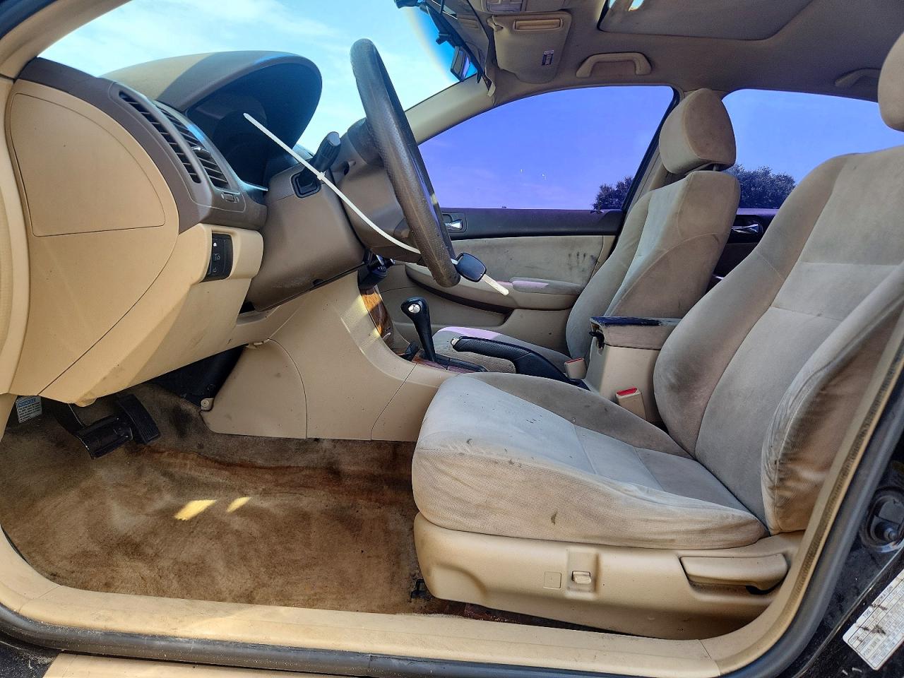 2003 Honda Accord Ex Черный vin: JHMCM56643C046233