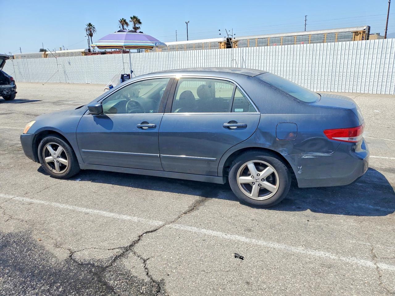 2003 Honda Accord Ex Gray vin: JHMCM56643C066479