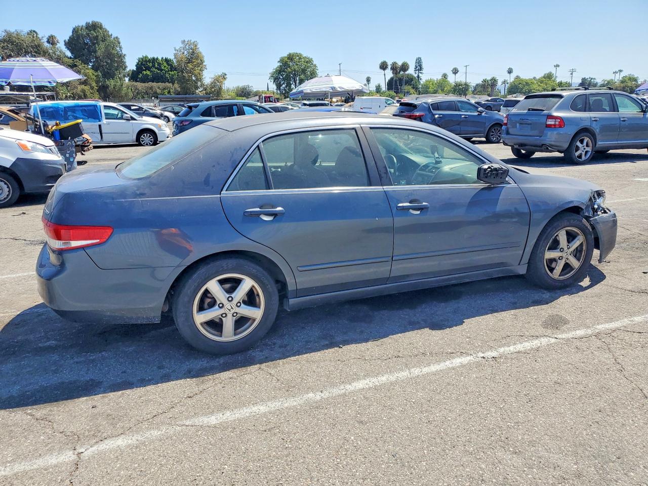 2003 Honda Accord Ex Gray vin: JHMCM56643C066479