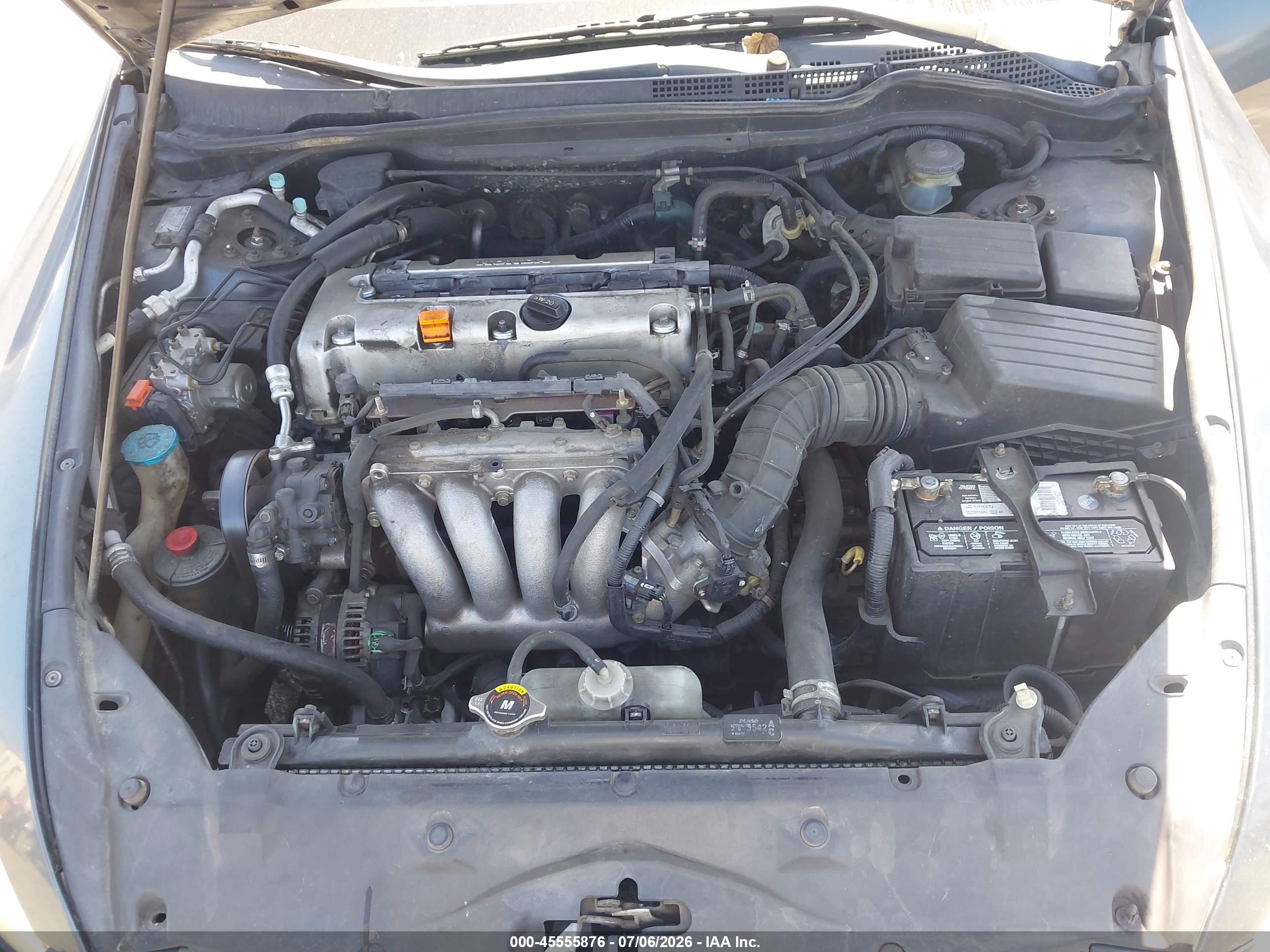 2003 Honda Accord Sdn Ex Gray vin: JHMCM56653C015928