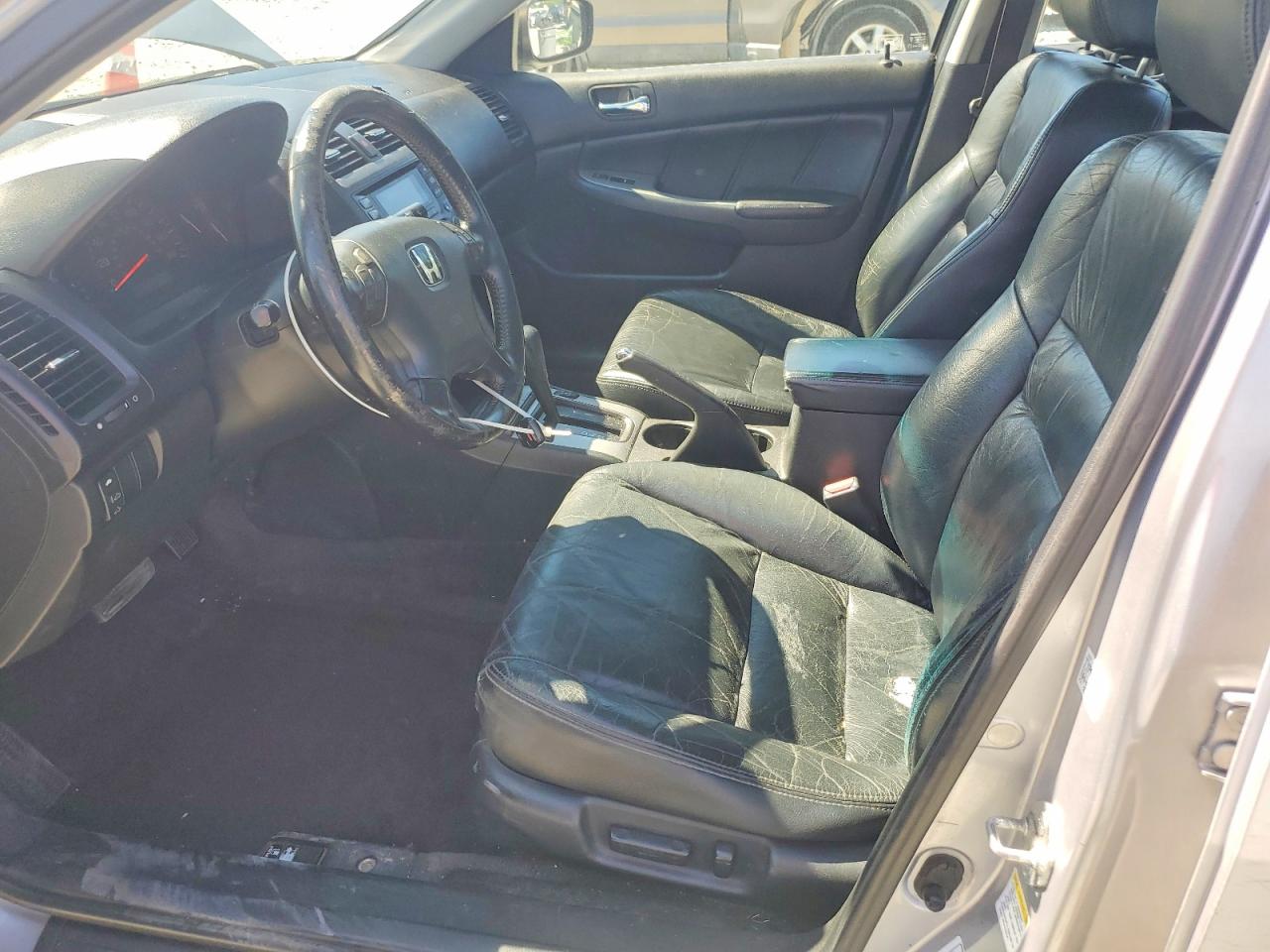 2003 Honda Accord Ex Silver vin: JHMCM56653C038187