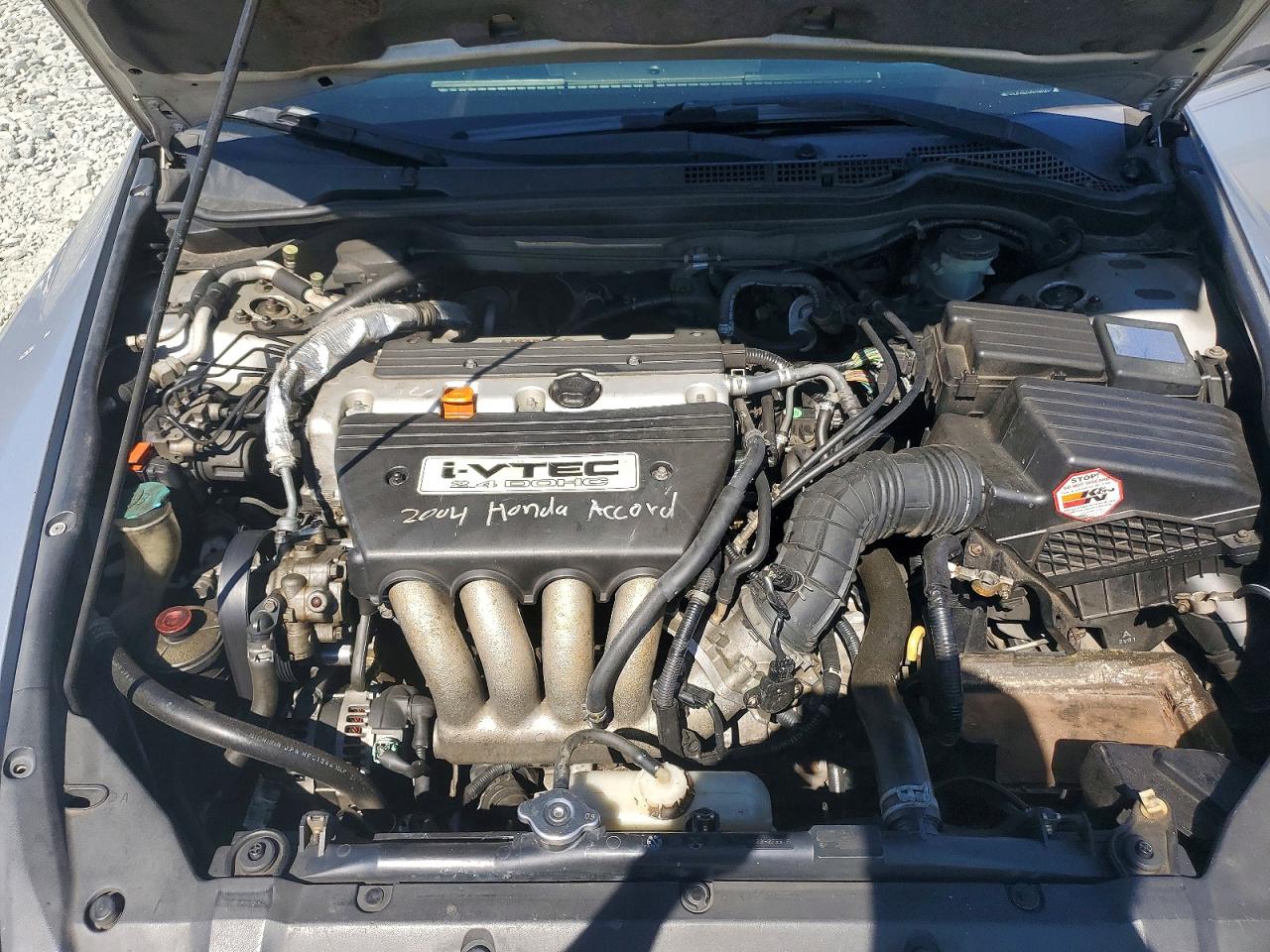 2003 Honda Accord Ex Silver vin: JHMCM56653C038187