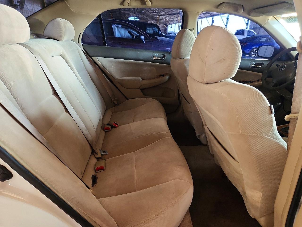 2003 Honda Accord Ex White vin: JHMCM56653C083162